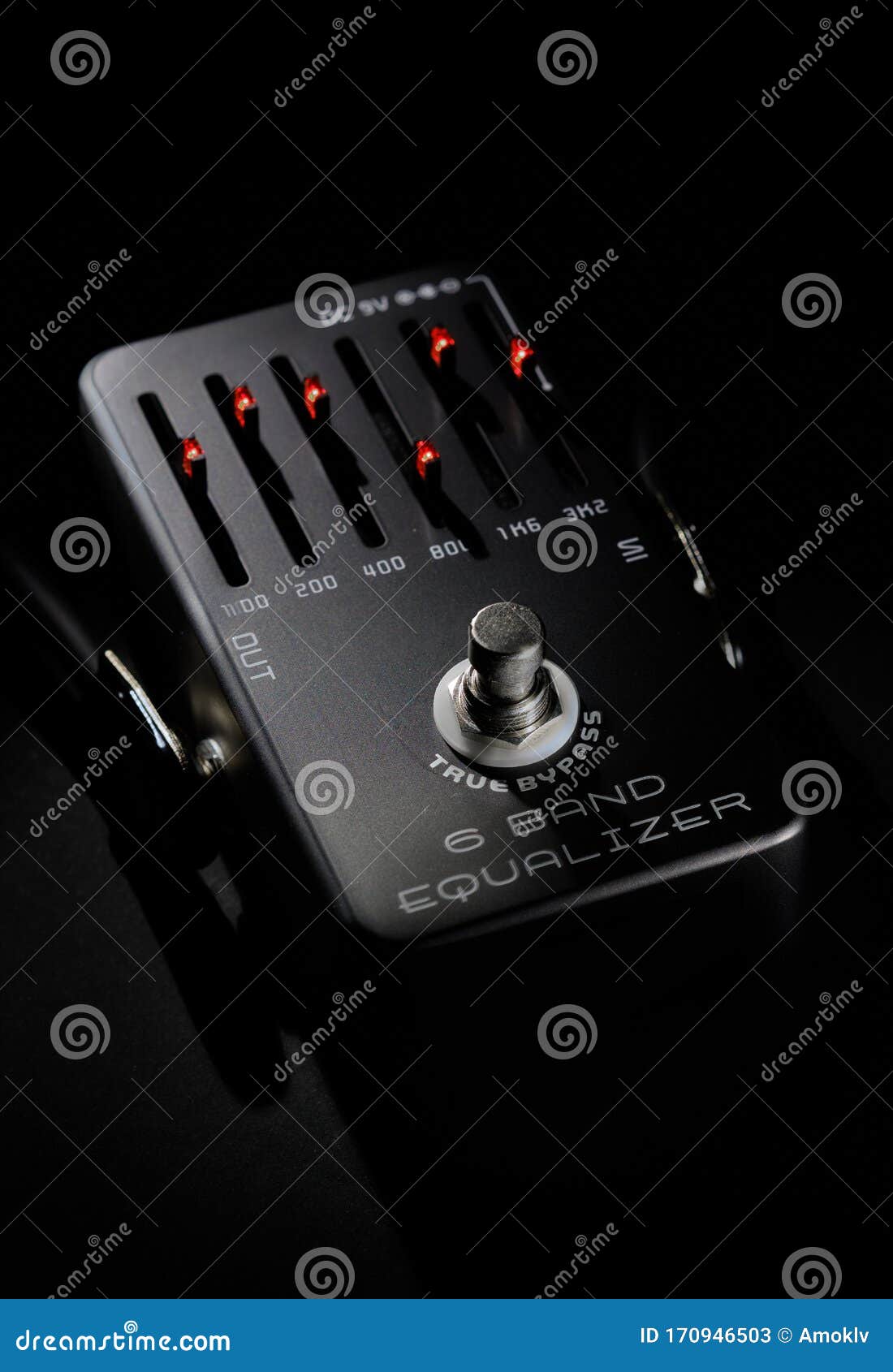 Guitar Pedal Equalizer Digital Device Stock Image Image of appliance