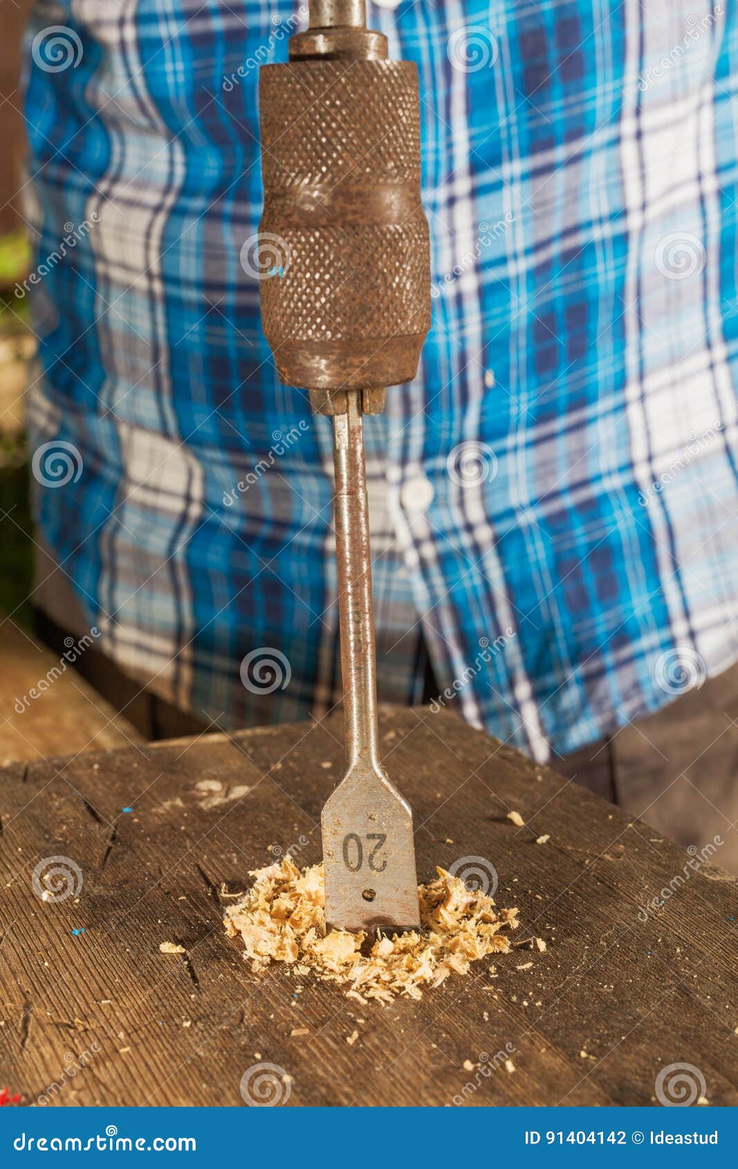 Close Up View of Drilling Process Stock Photo Image of drilling