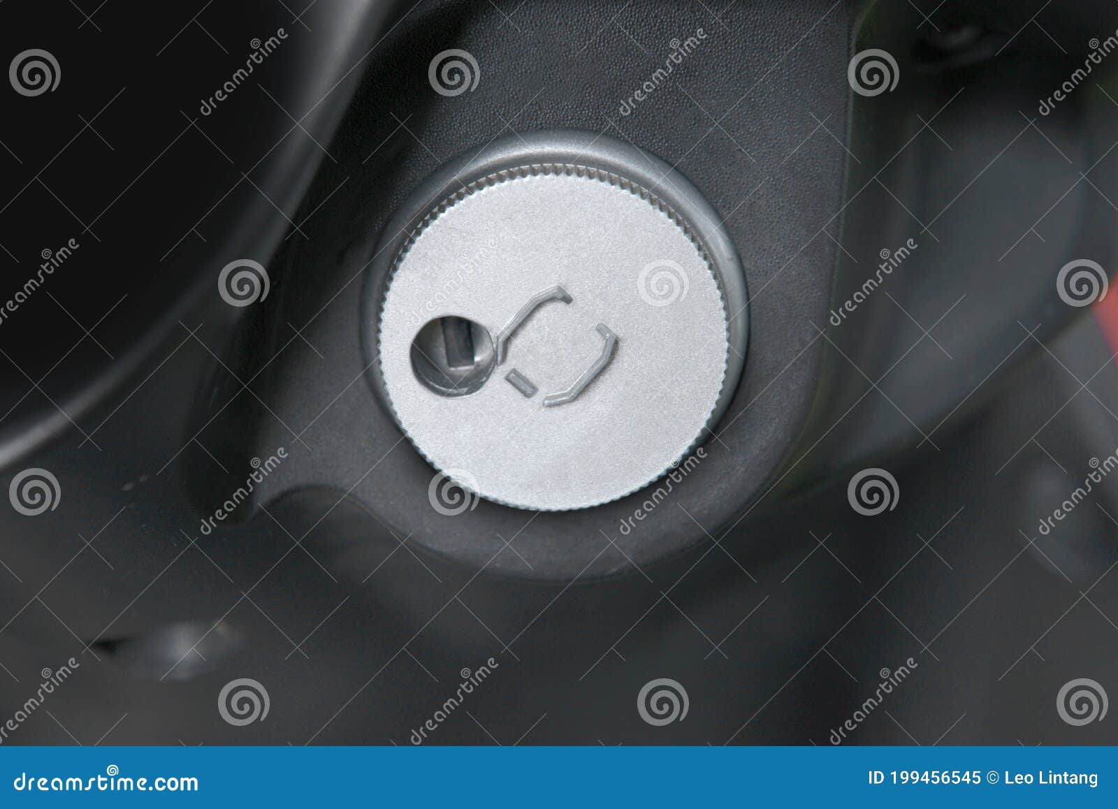 Close Up View of Motorcycle Keyhole Stock Image Image of motorbike