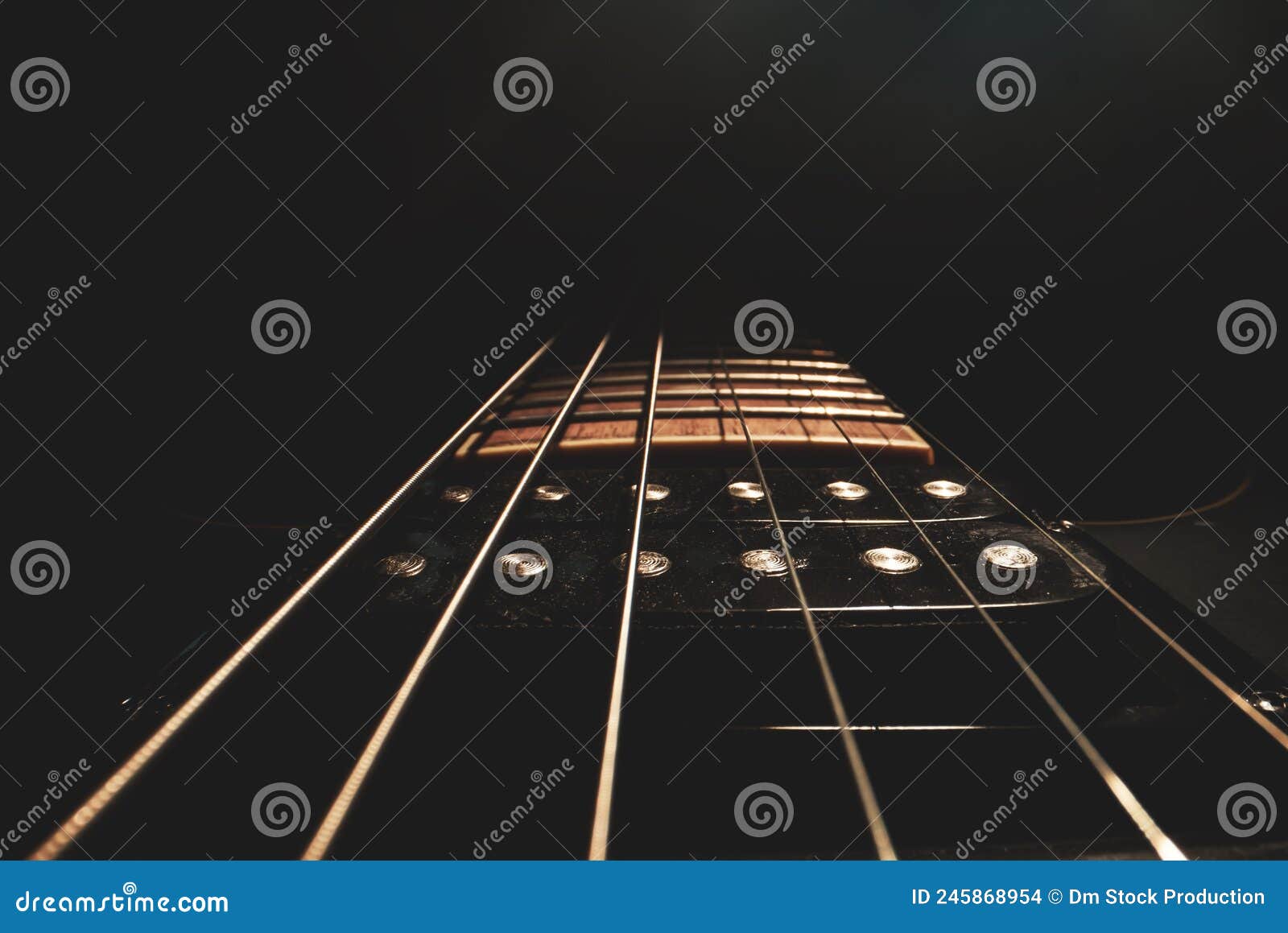 Sixstring Electric Guitar Pickup Stock Photo Image of pickups