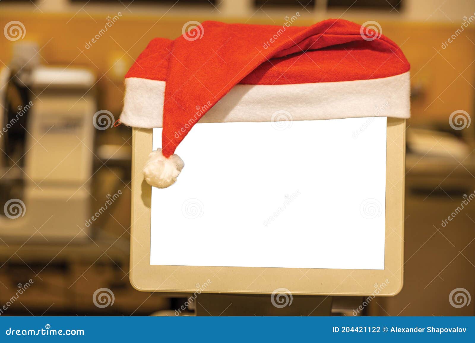 Download Close Up View Of Small White Mockup Image Blank Board With ...
