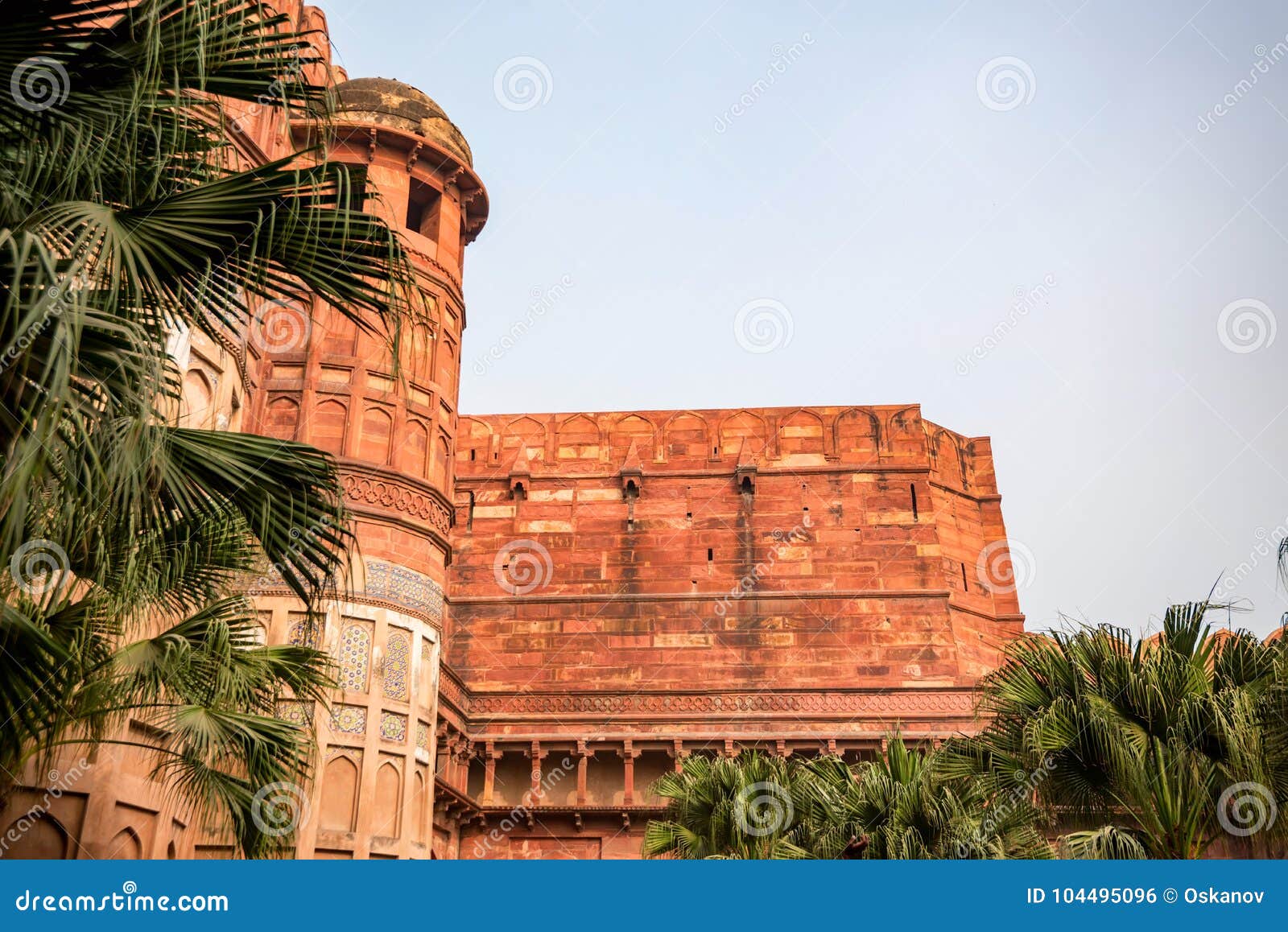 Red Fort Situated In Agra India Stock Photo Image Of Islam