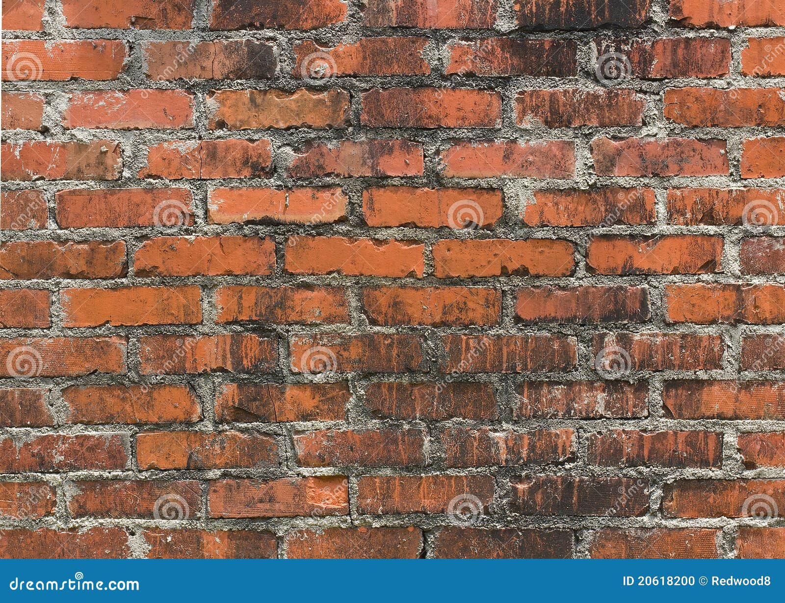 Close Up of a Vintage Brick Wall Stock Photo Image of mined, clay