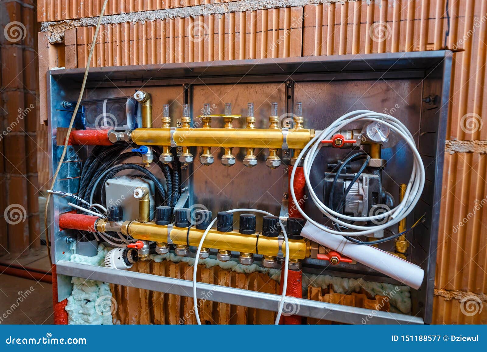 radiant heat manifold design