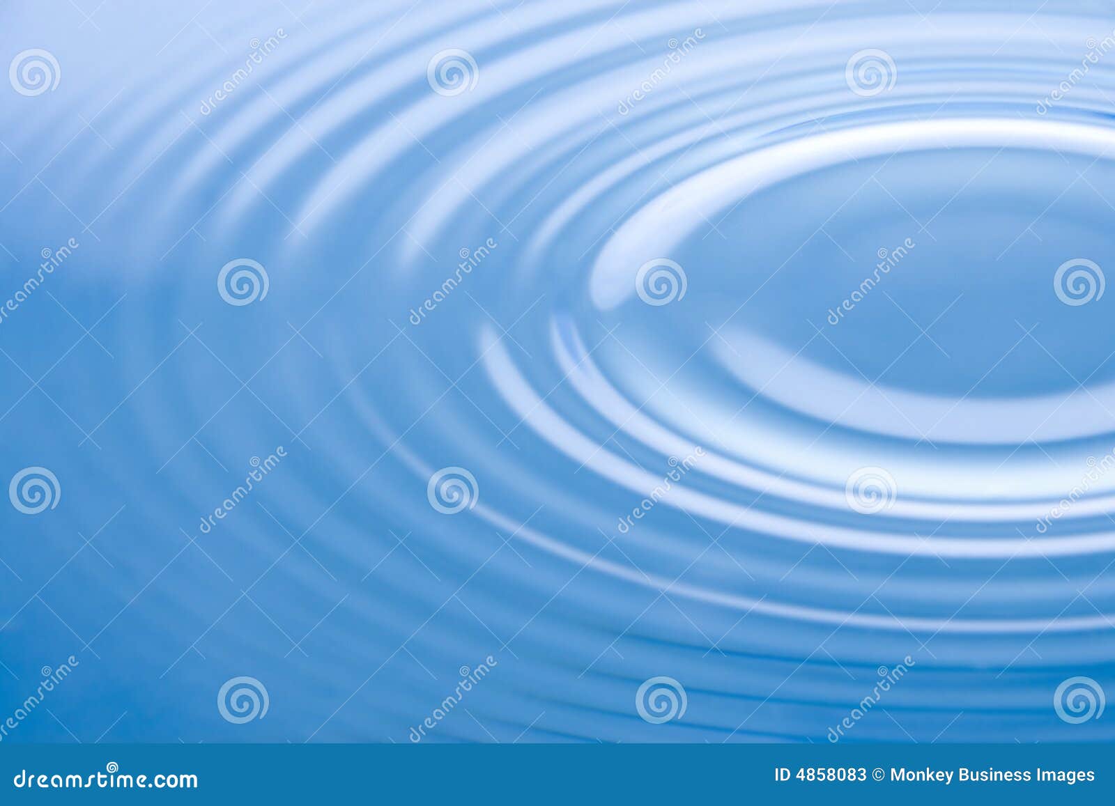 close-up of water ripple