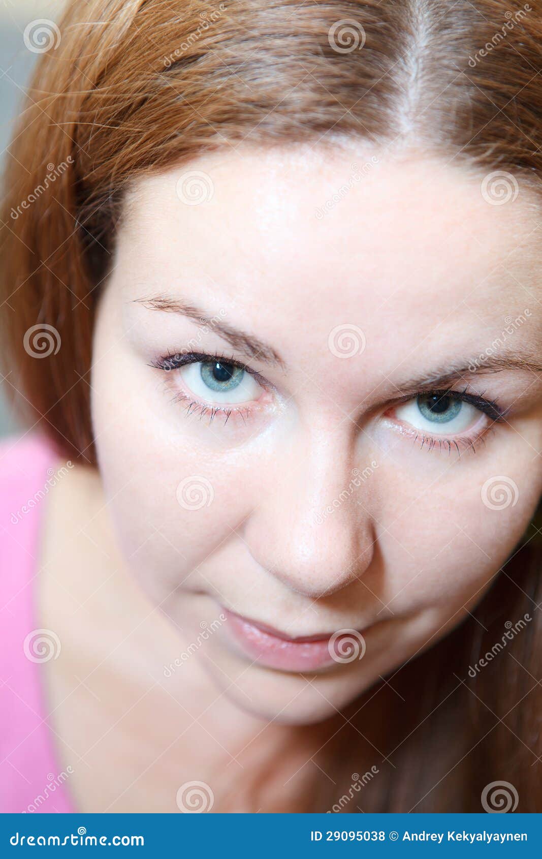 Close Up Woman Face Looking At Camera Royalty Free Stock ... Close Up Woman Face Looking At Camera Royalty Free Stock