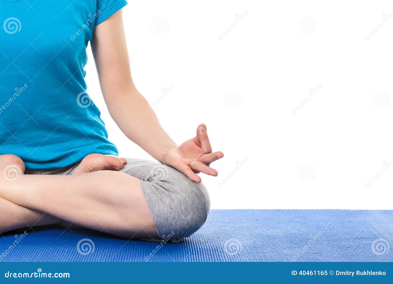 chin mudra yoga mat