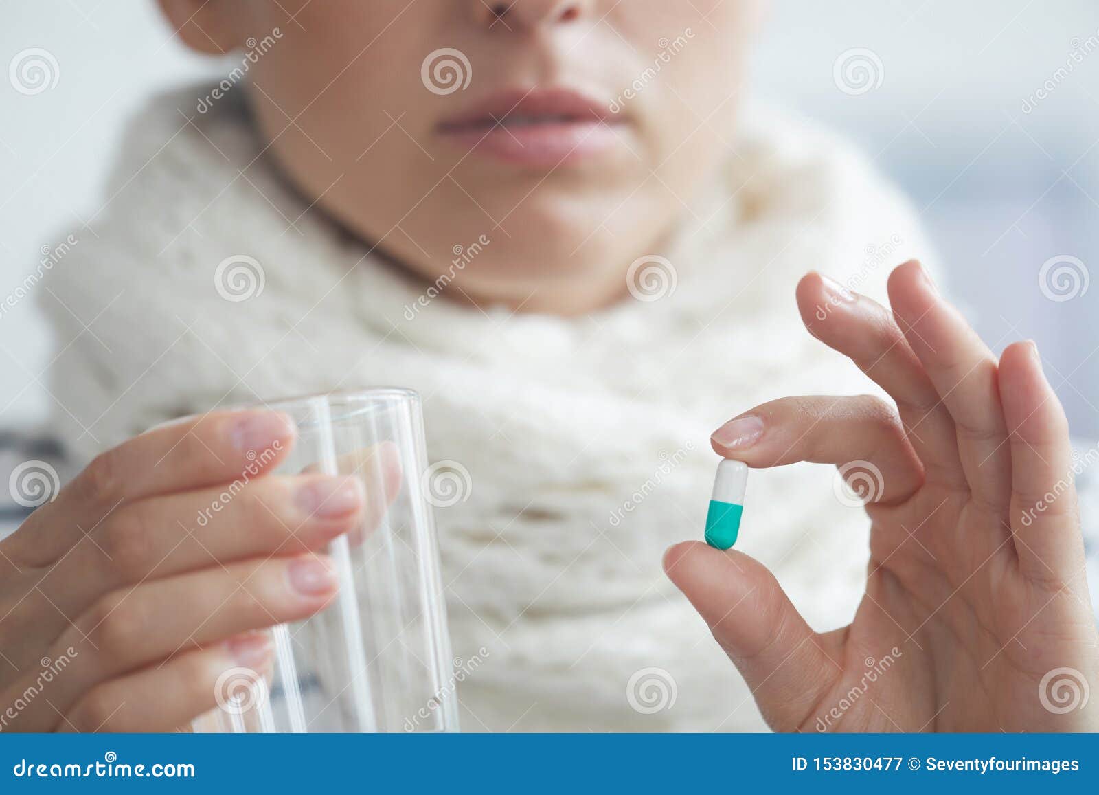 taking antivirals