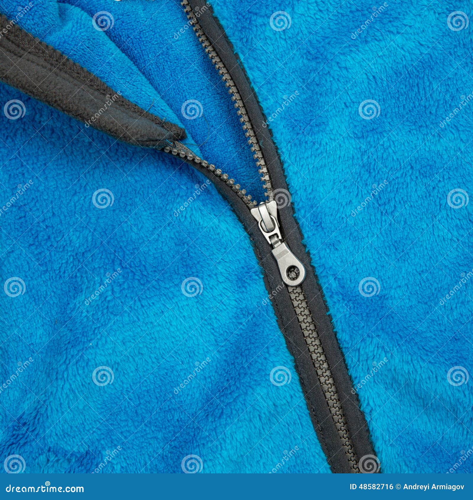 Close up zipper stock photo. Image of sewing, detail - 48582716