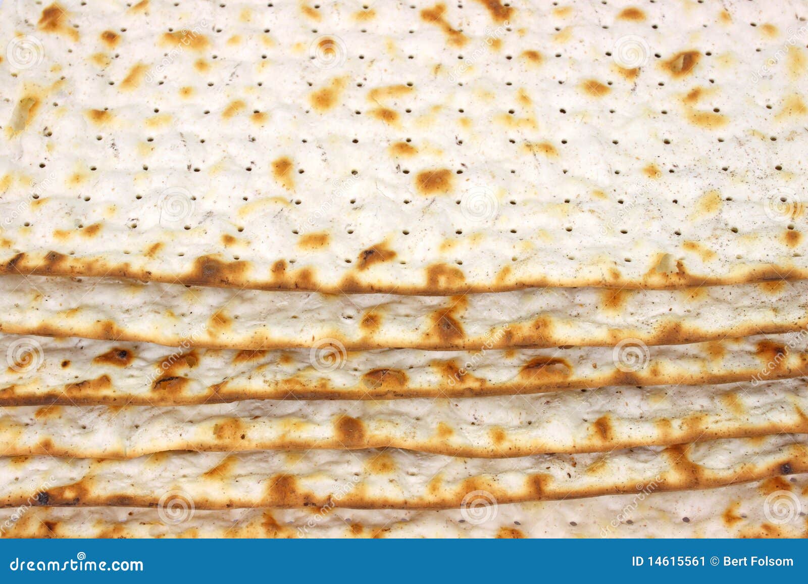 Close View of the Edges of Matzo Crackers Stock Image Image of layers