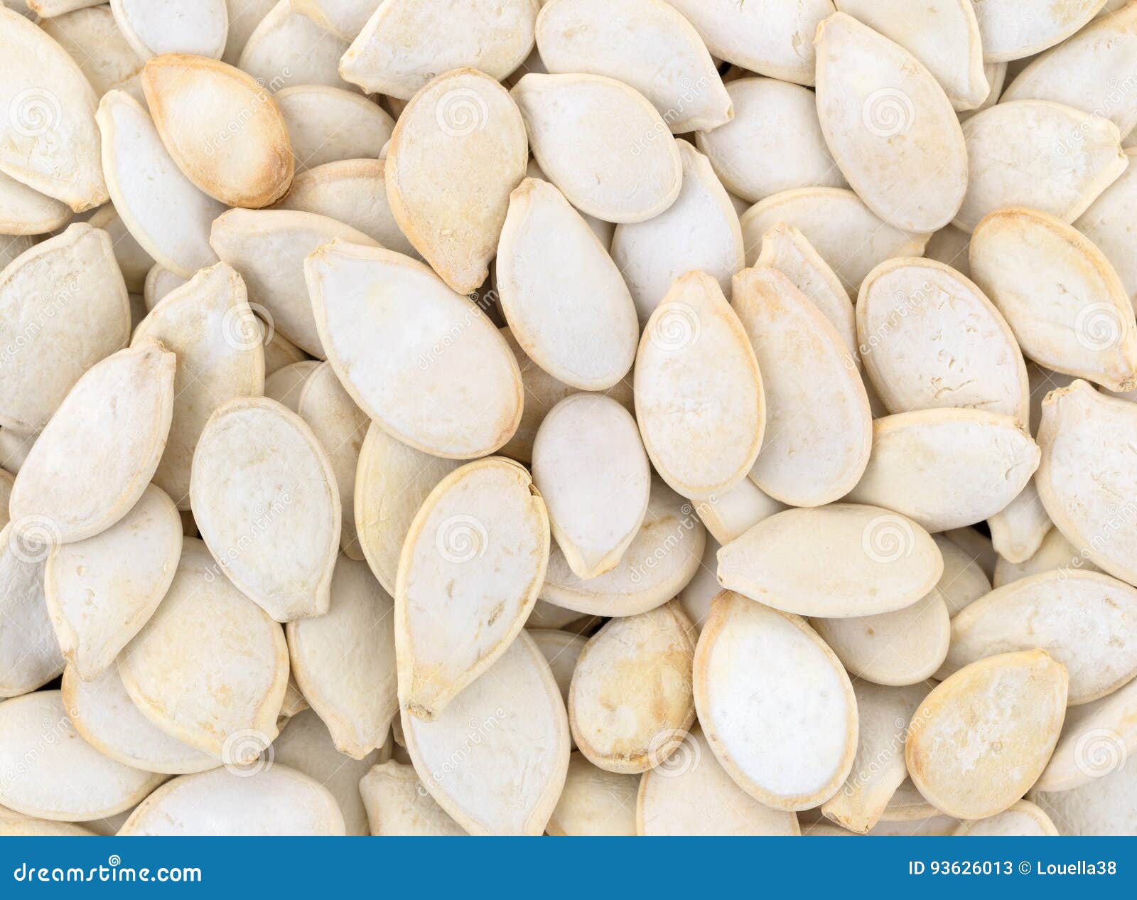 Close View of Roasted and Salted Pumpkin Seeds Stock Image Image of