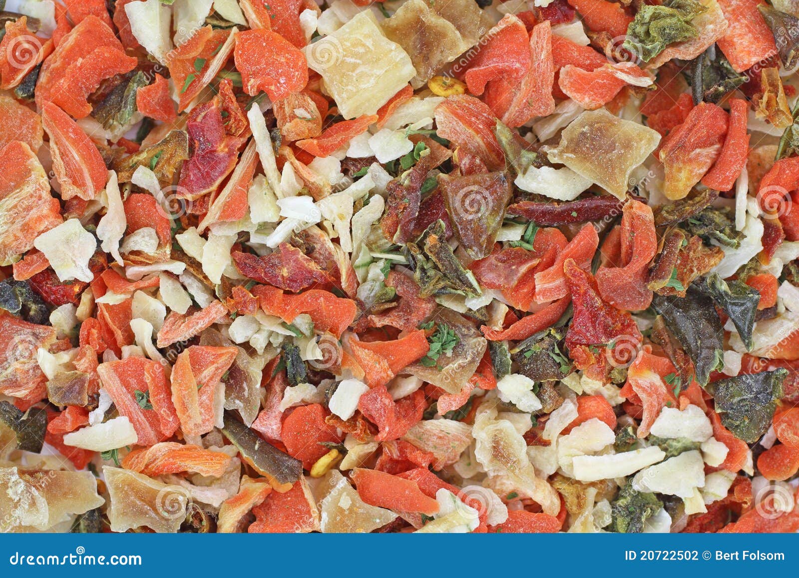 Close View of Vegetable Flake Seasoning Stock Photo Image of
