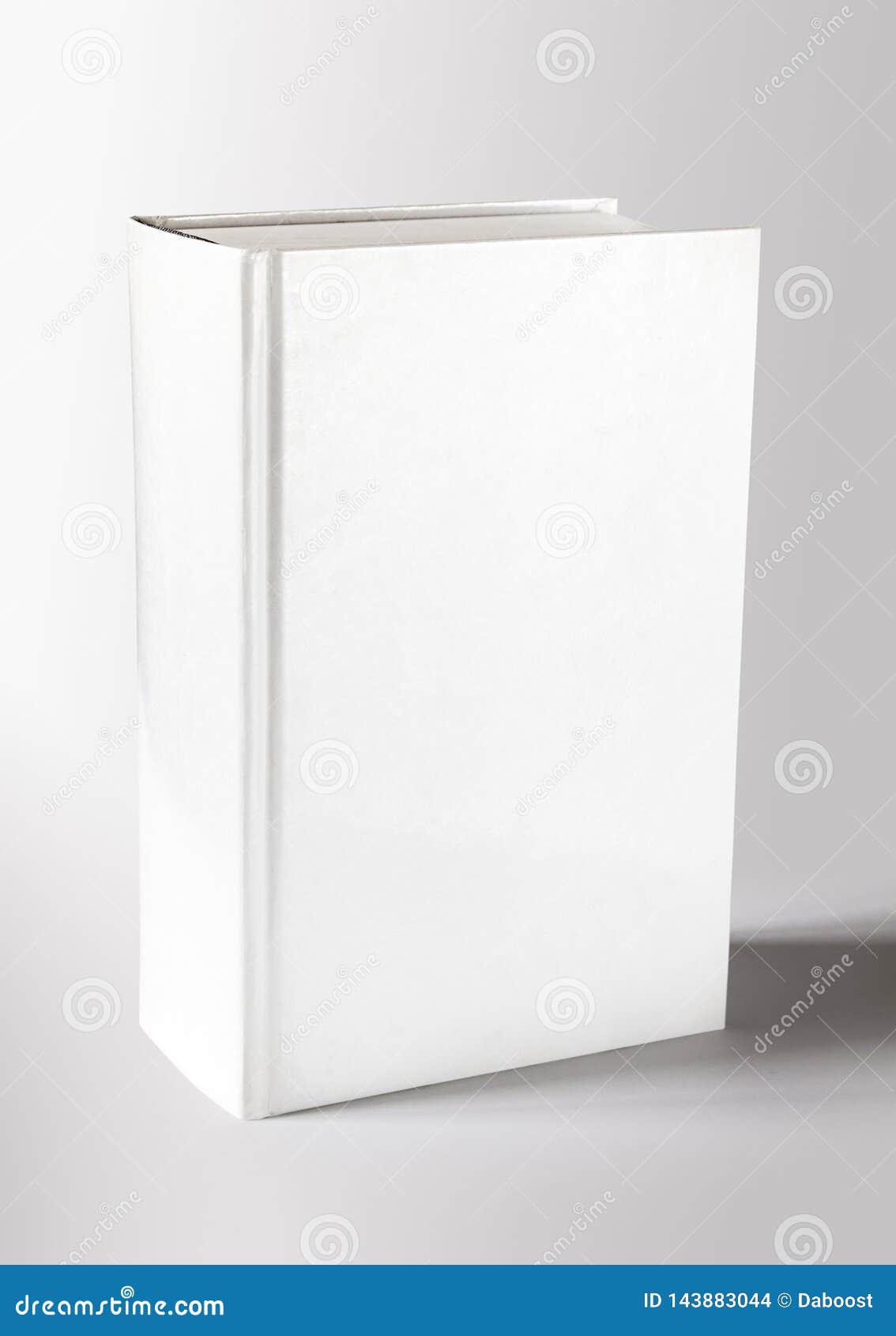 Closed Blank Dictionary, Book Mockup Stock Photo Image of design