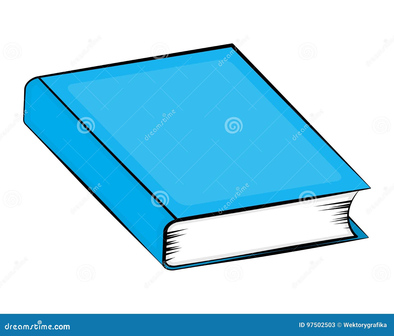 Book open cartoon isolated Royalty Free Vector Image