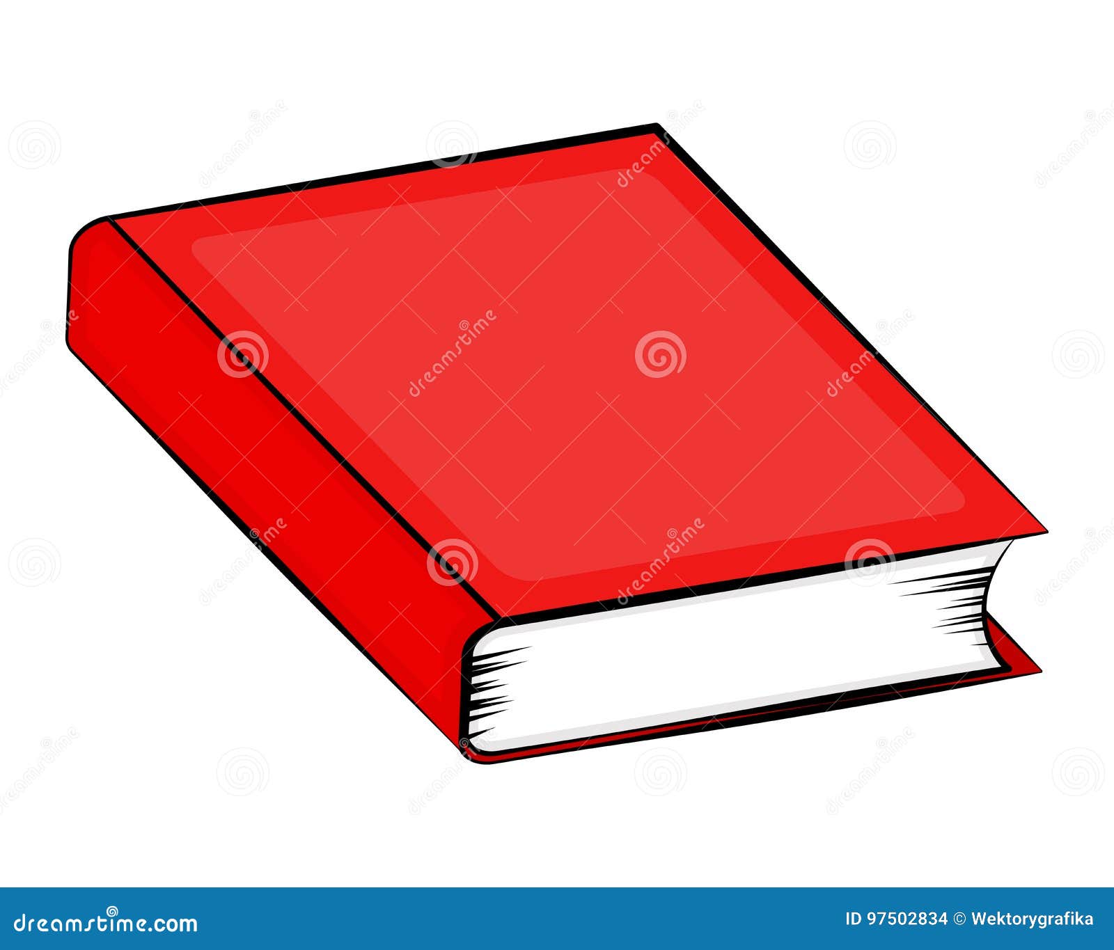 Book open cartoon isolated Royalty Free Vector Image