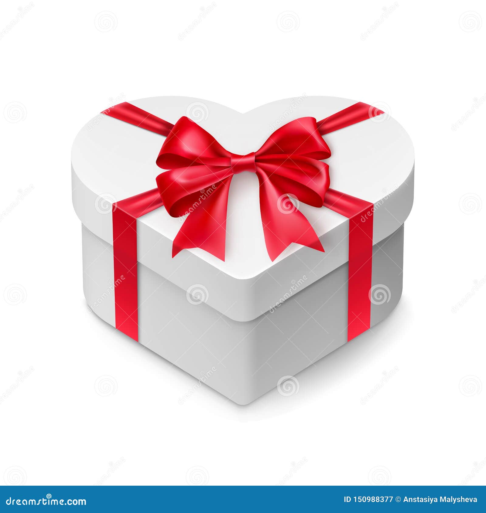 Download Closed Cardboard Box Mockup In Love Heart Shape Stock ...