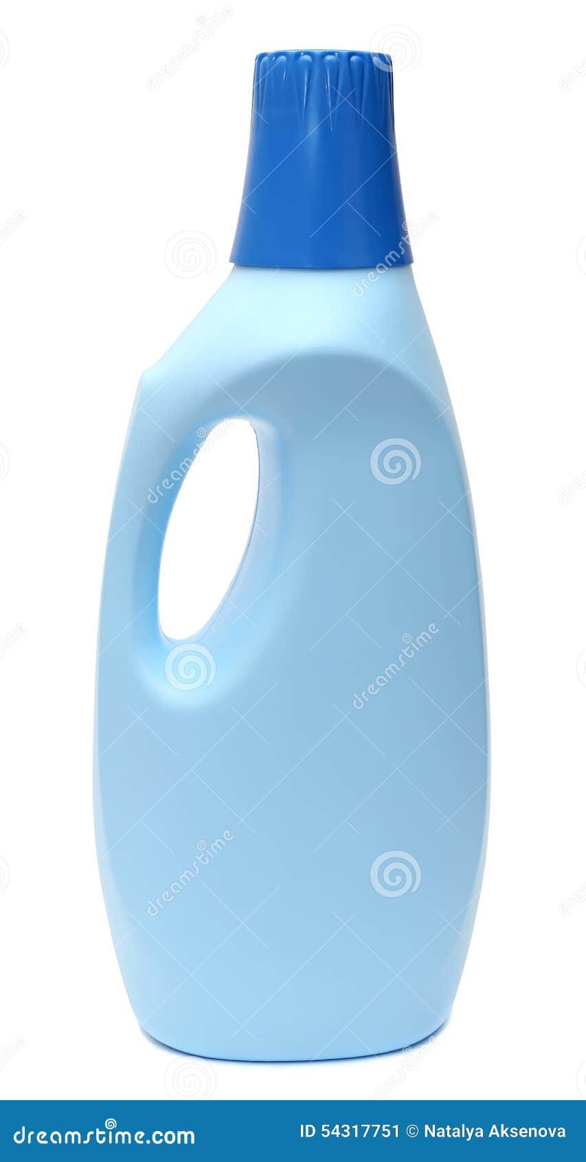 closed cosmetic or hygiene plastic bottle of gel