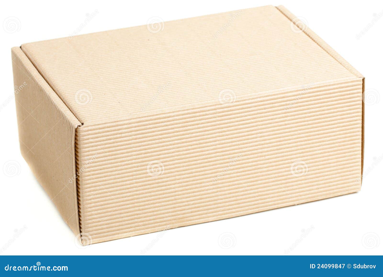 Closed pasteboard box stock image. Image of order, warehouse 24099847