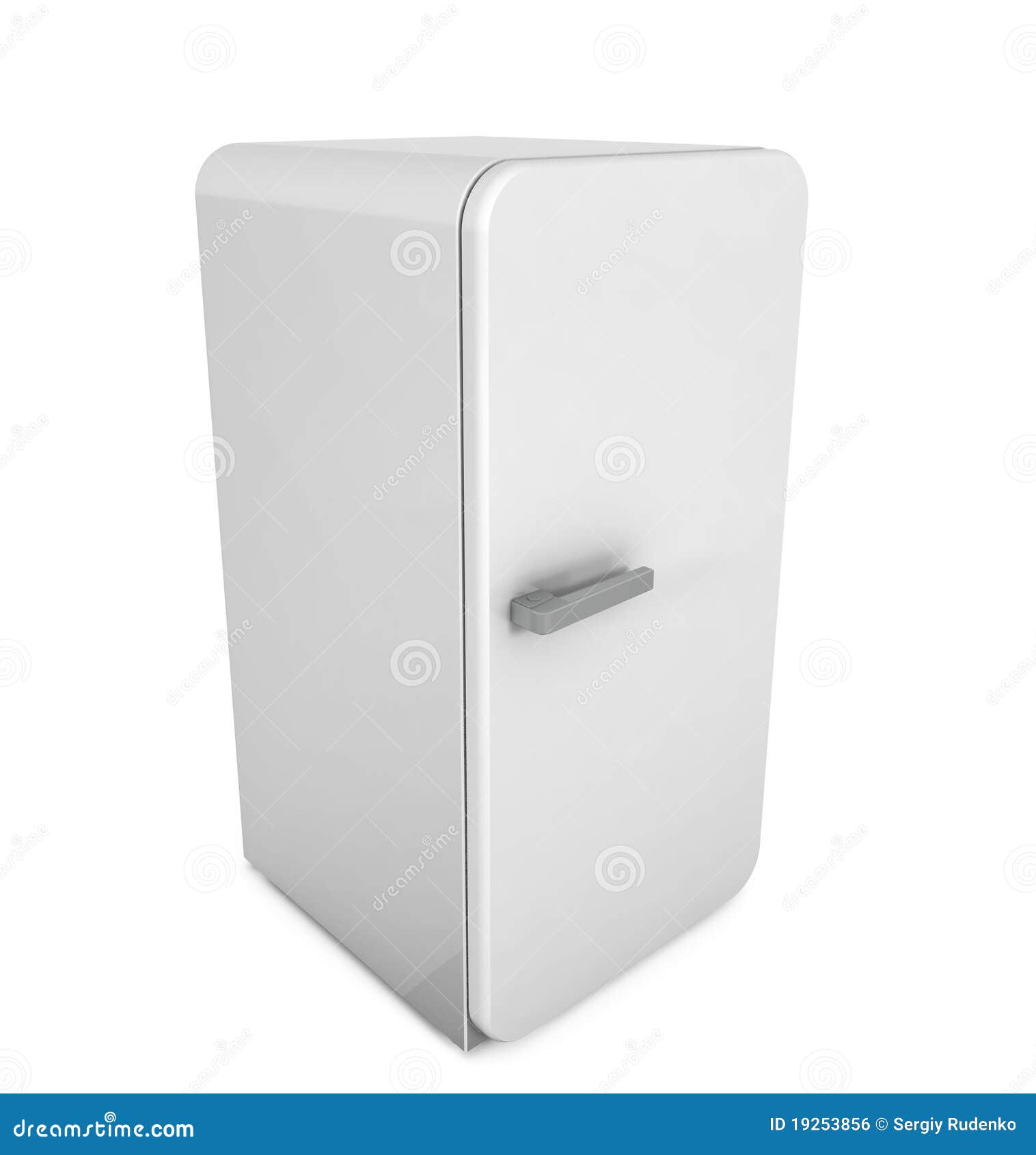 Closed Refrigerator stock illustration. Illustration of aircondition