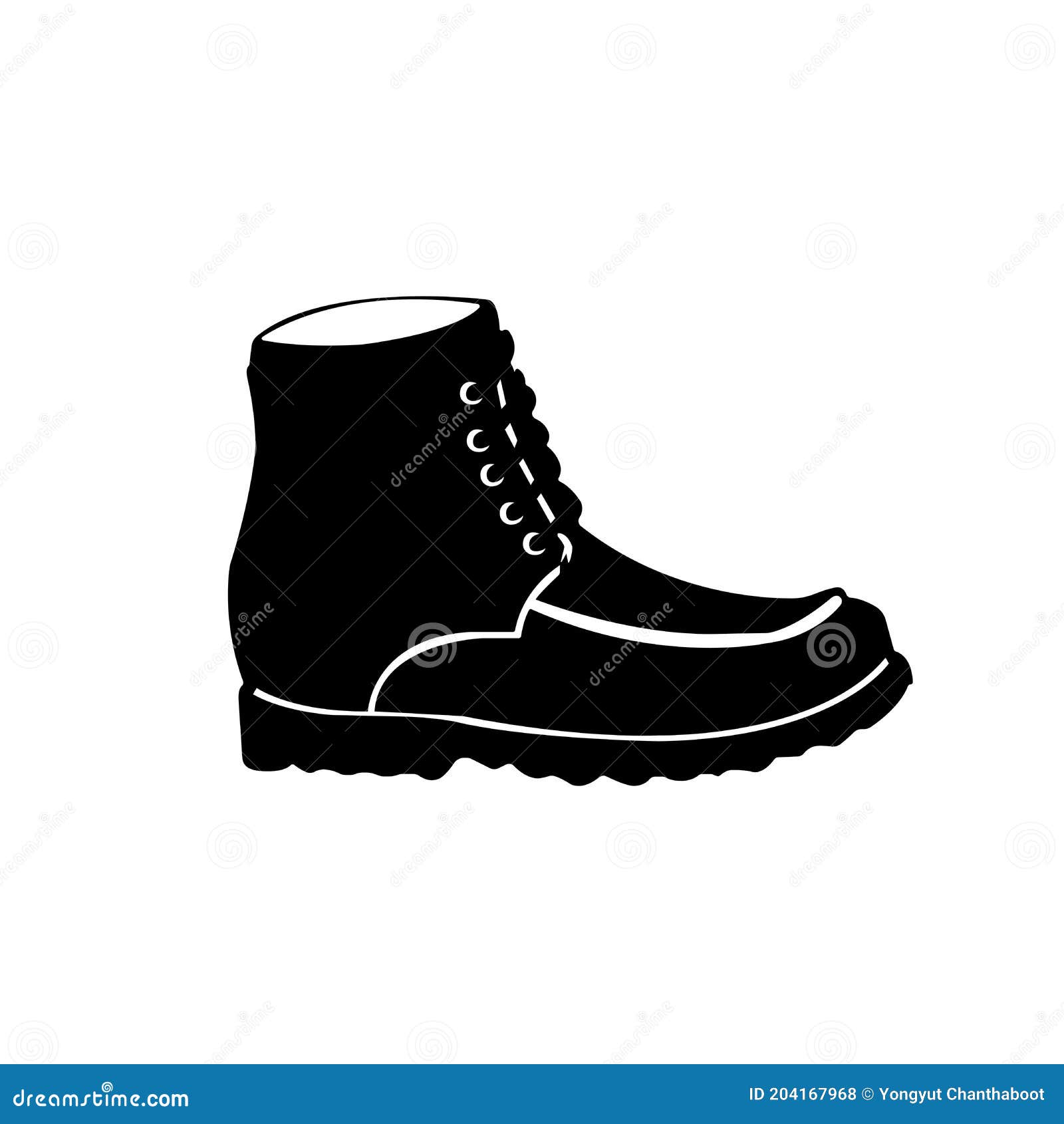 Closed Toe Shoes Required Black Icon, Vector Illustration, Isolate on ...