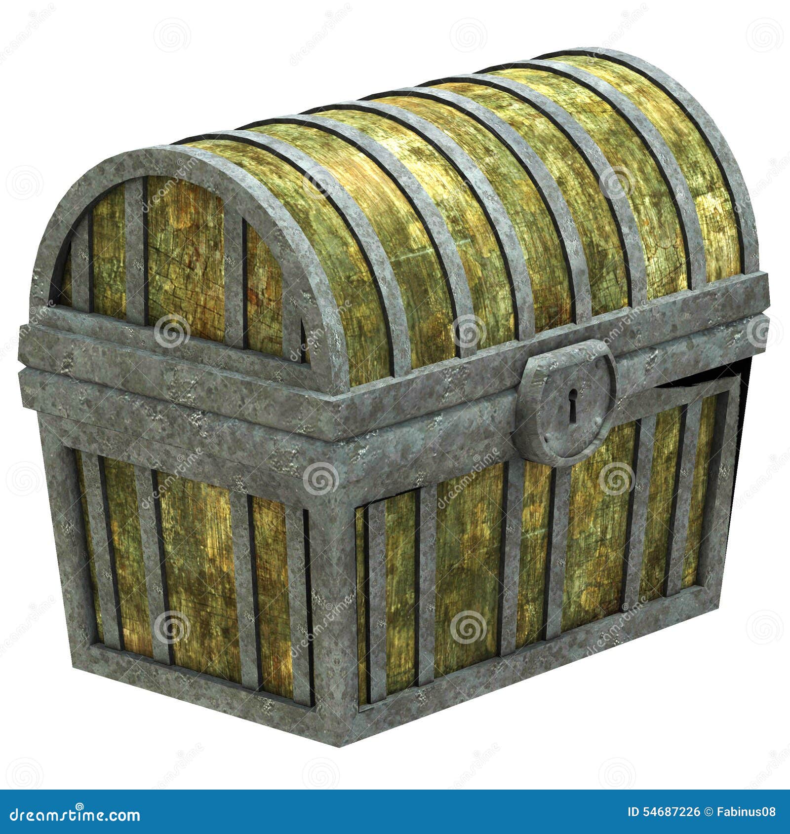 Closed treasure chest stock photo. Image of treasure - 54687226
