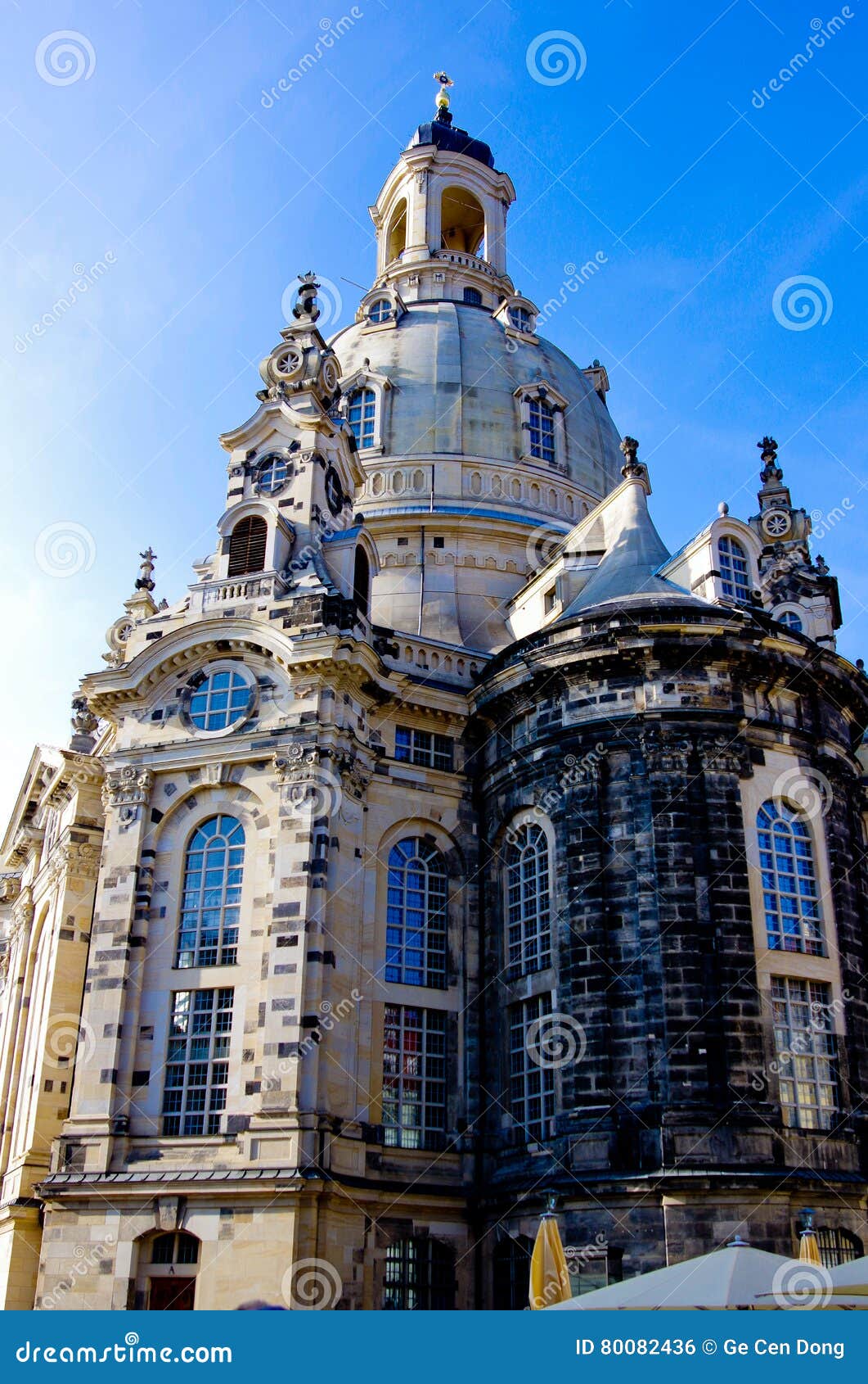 Closer View Of Frauen Kirch In Dresden Germany Stock Photo - 