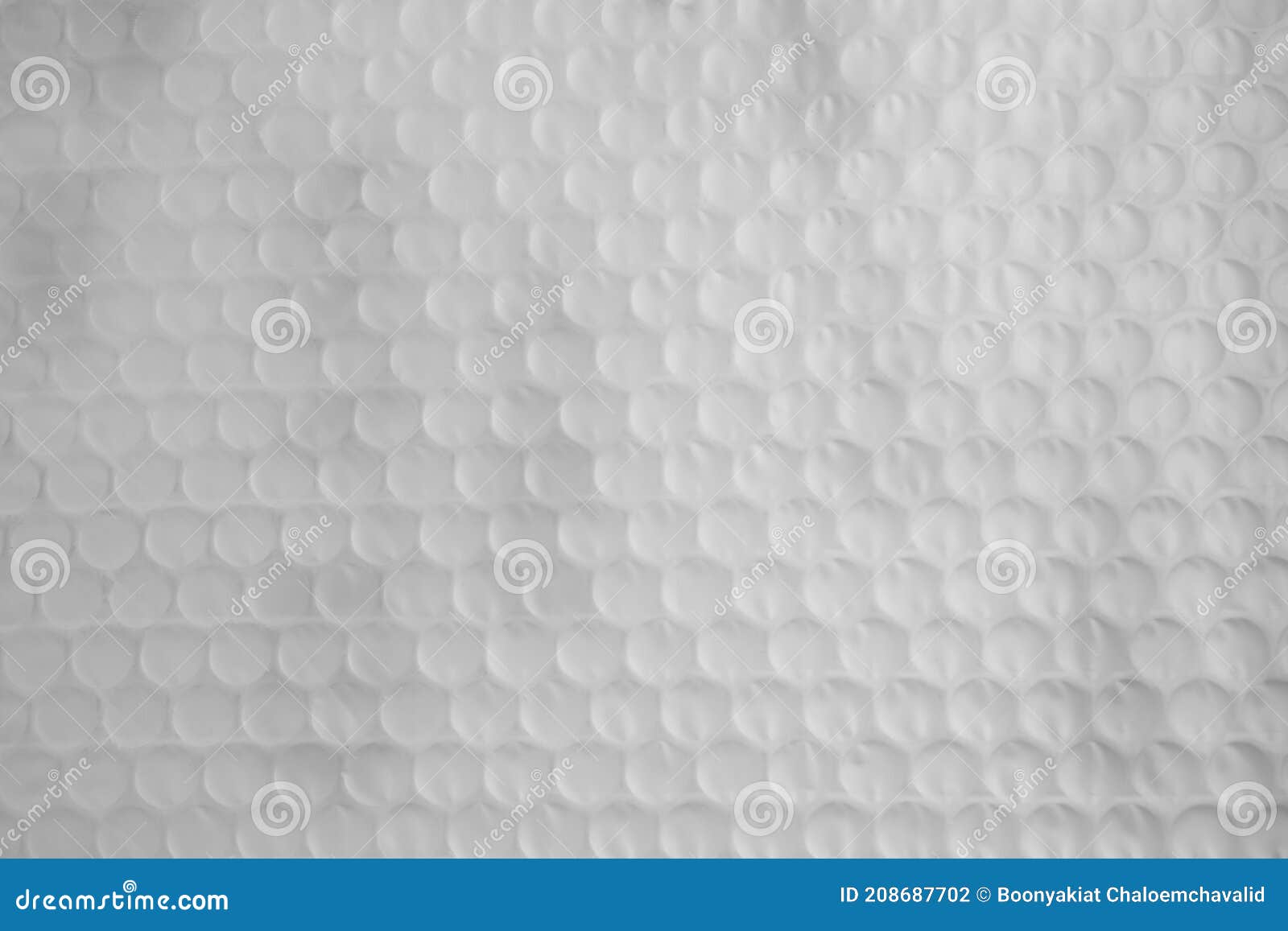 Closeup Art of Air Bubble Wrap. Stock Photo - Image of fabric, paper