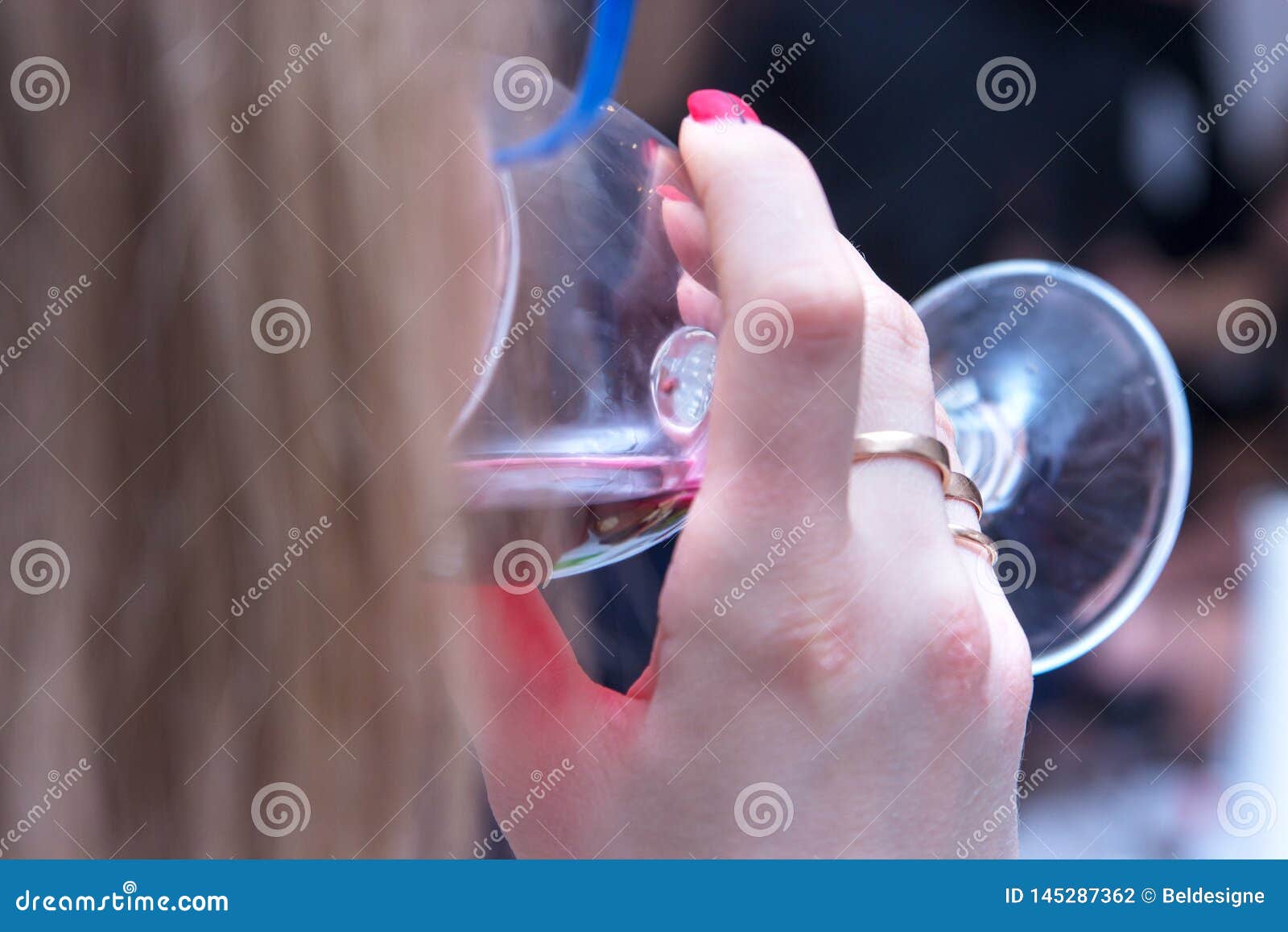 Closeup of Beautiful Female Lips Drinking Wine Stock Photo Image of event, face 145287362
