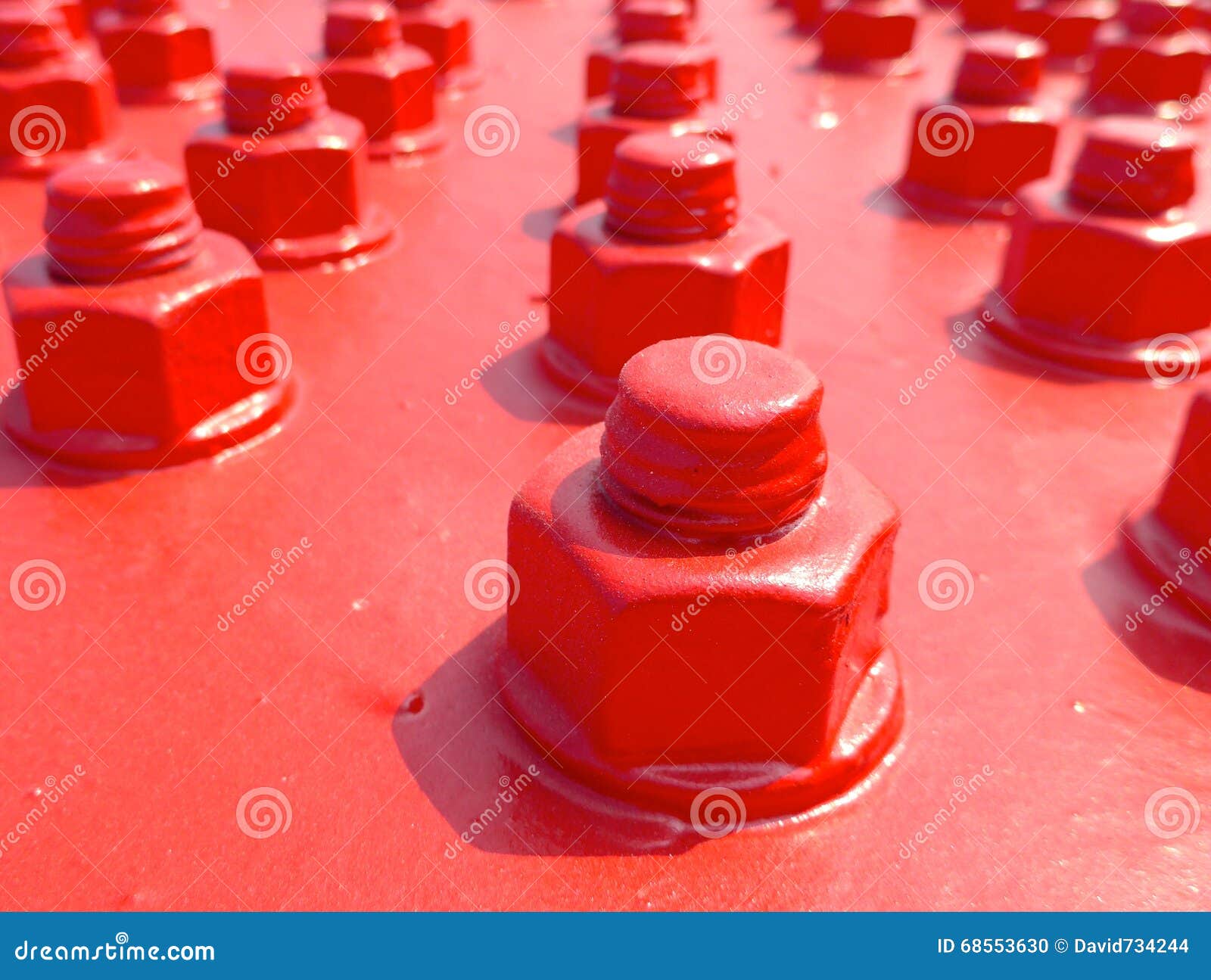 Closeup of Big Bolt and Nut Stock Photo Image of metal, vertical