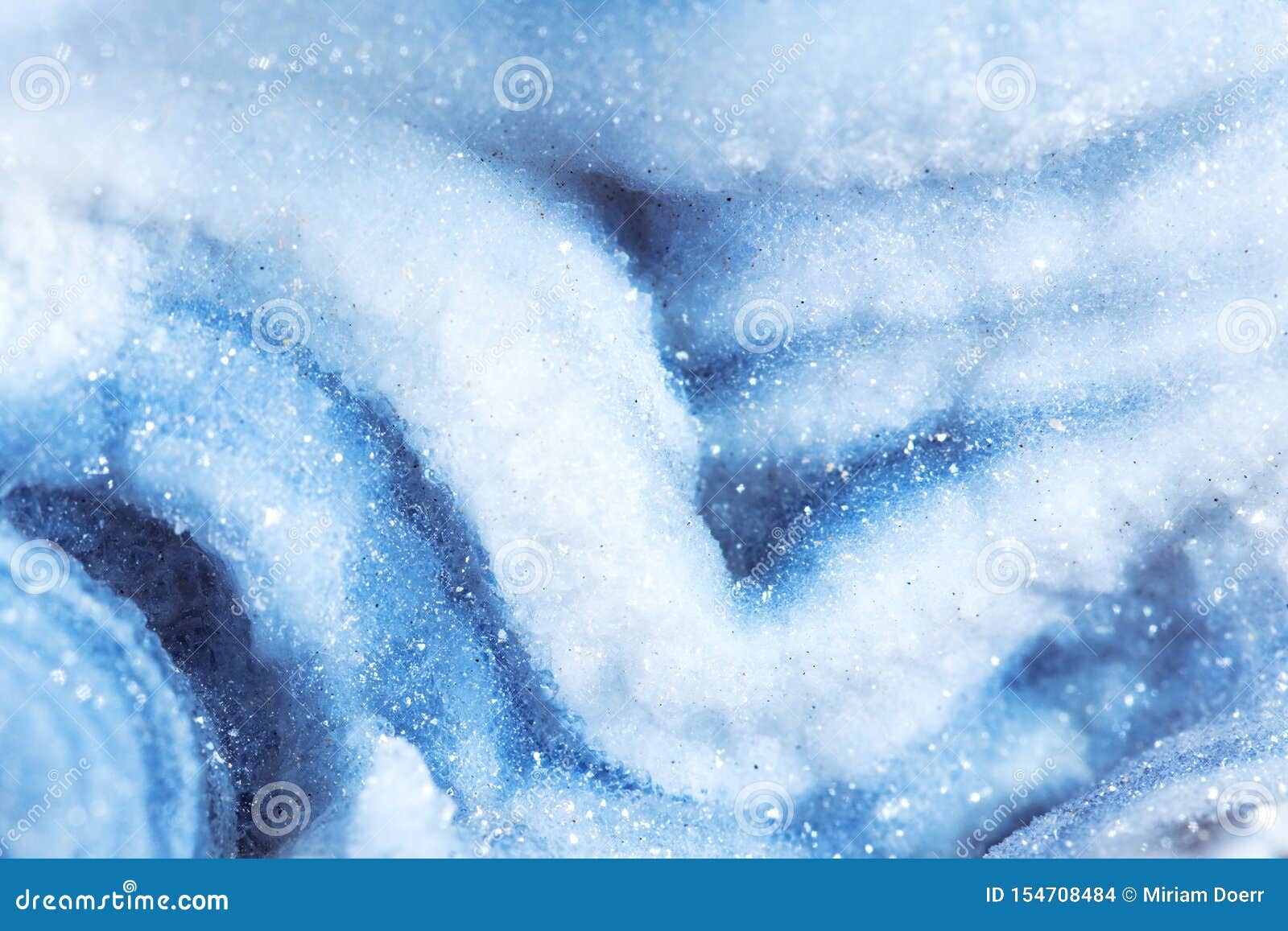 Closeup Of A Blue And White Quartz Mineral Stone Pattern Background Stock Photo Image of