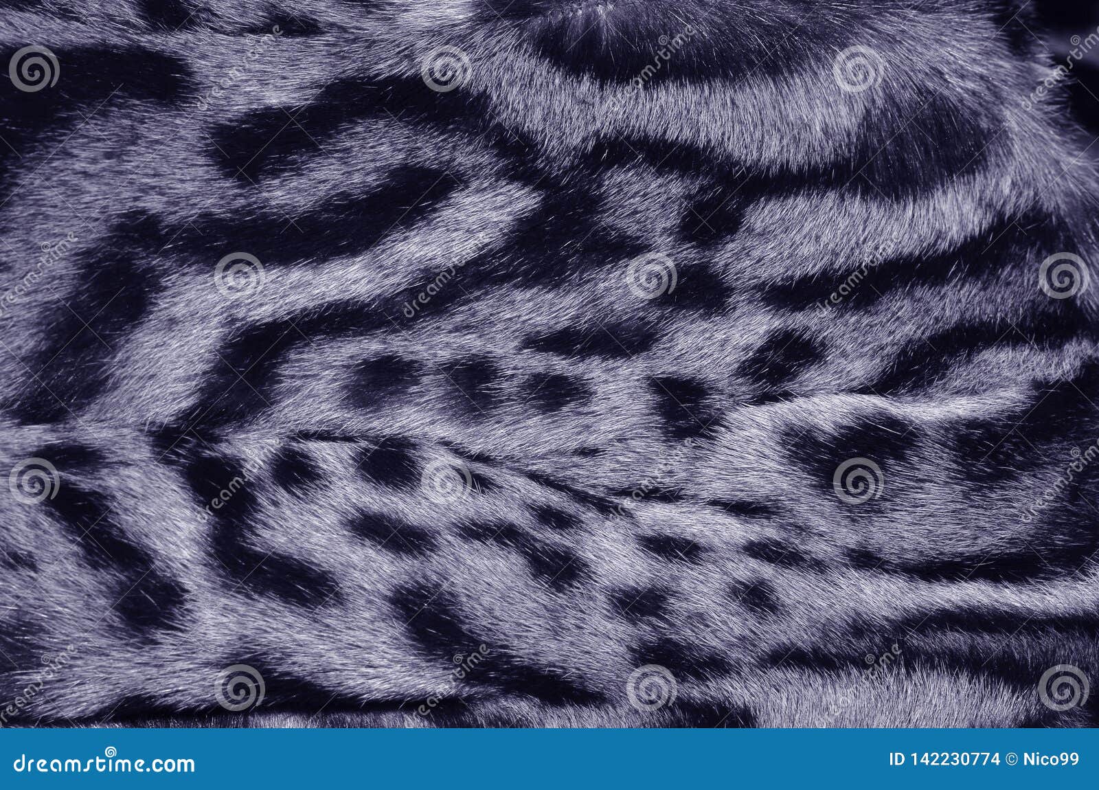 Bobcat Fur Background Texture Pattern Stock Photo - Image of mammal