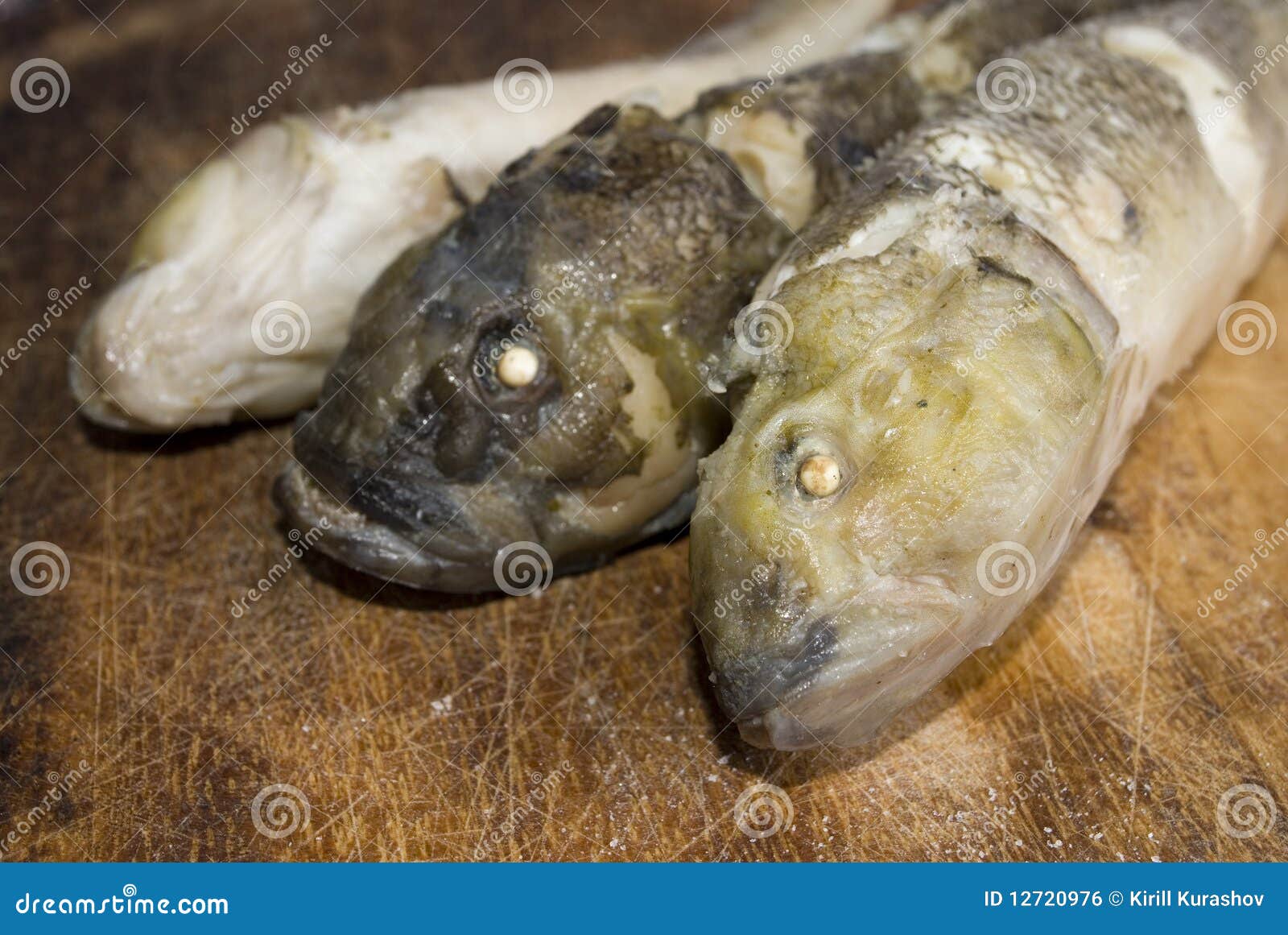 Closeup of Cooked Whole Fish Stock Photo Image of cooked, closeup