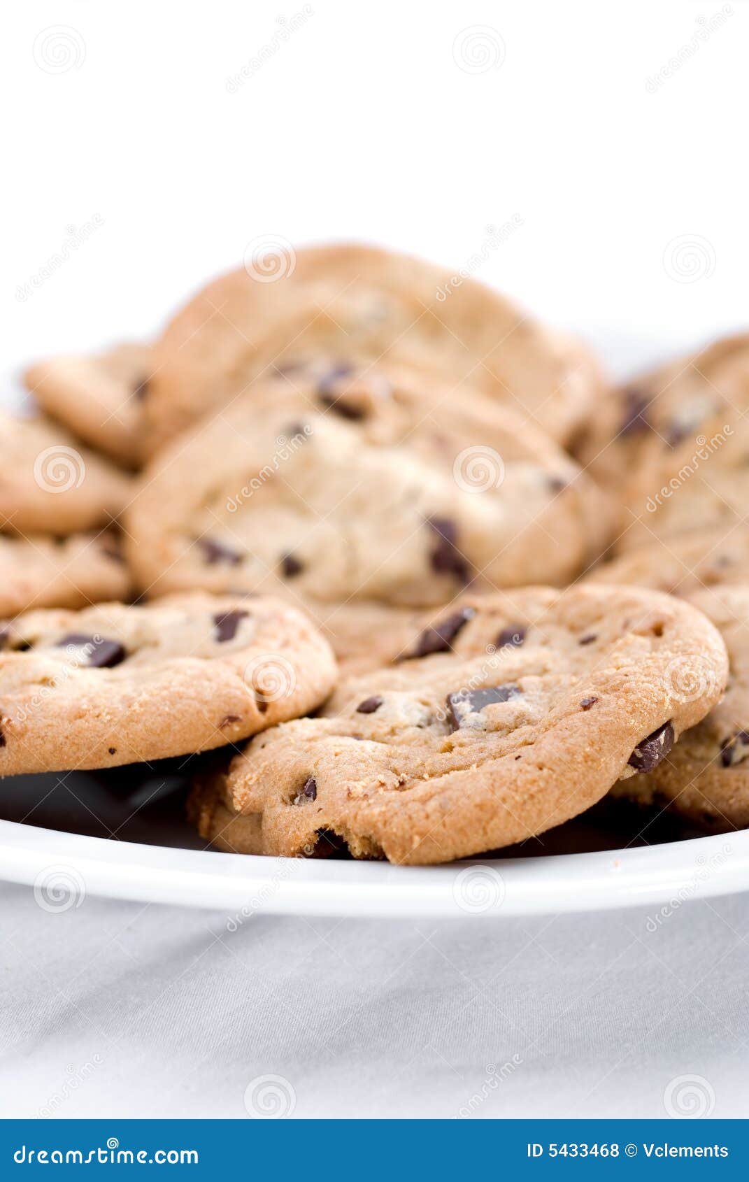 Closeup of cookies stock photo. Image of snack, cookie 5433468