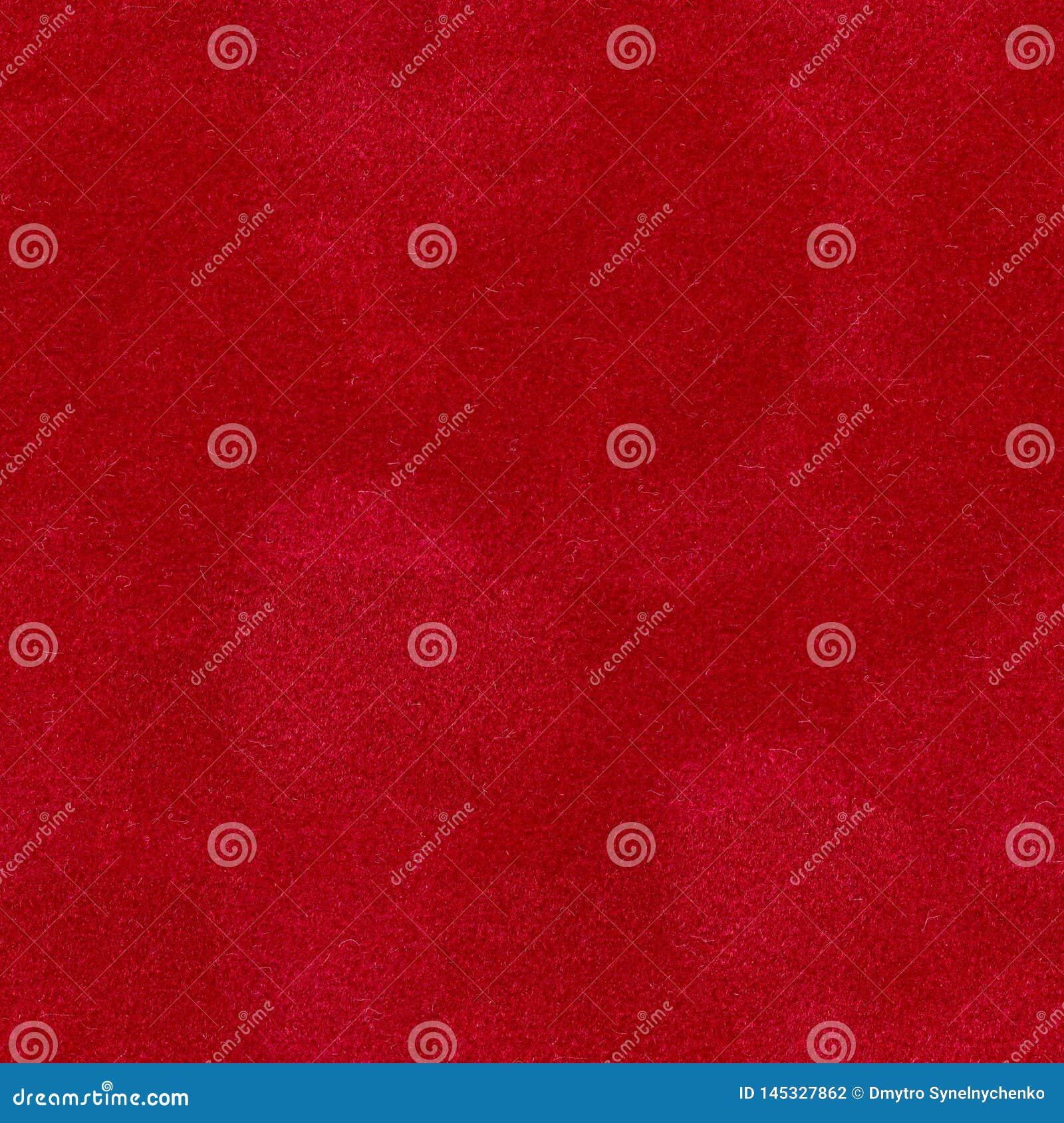 Closeup Detail Of Aged Red Velvet Background Seamless Square Texture