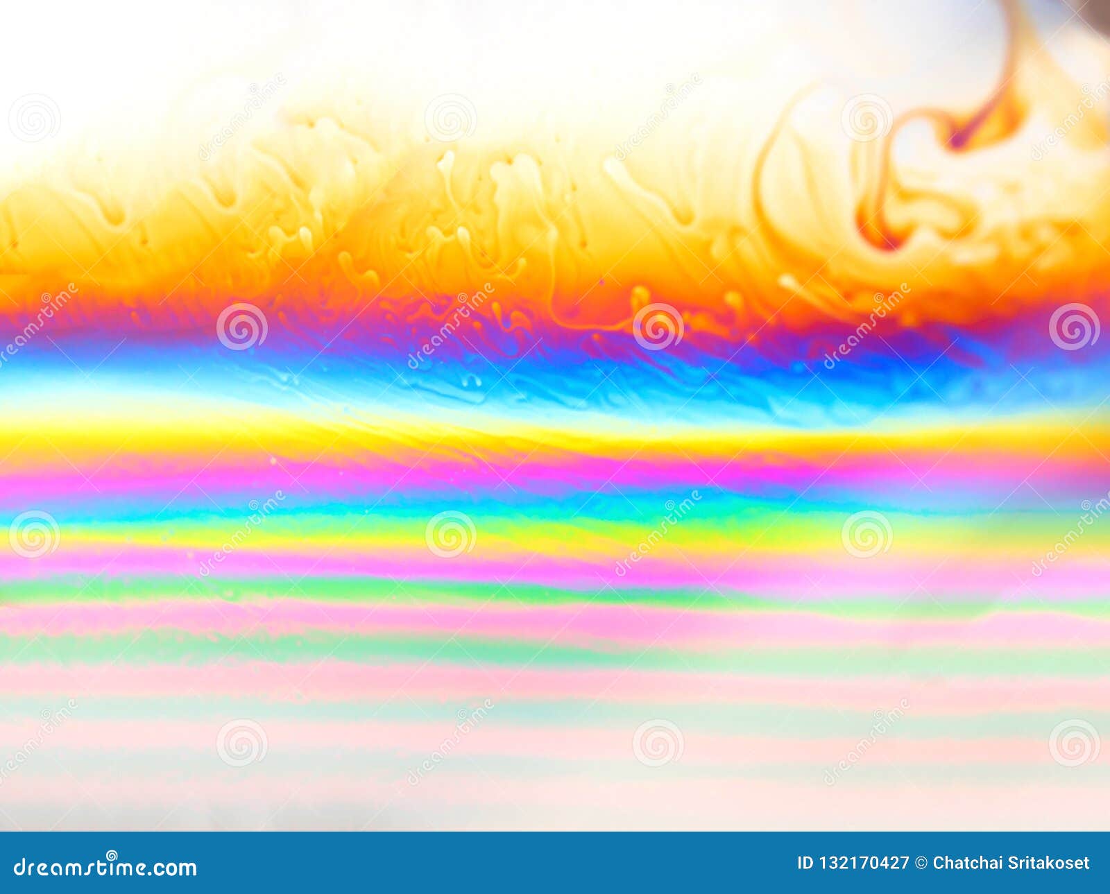 Closeup of Dishwashing Liquid Bubble Stock Image Image of macro