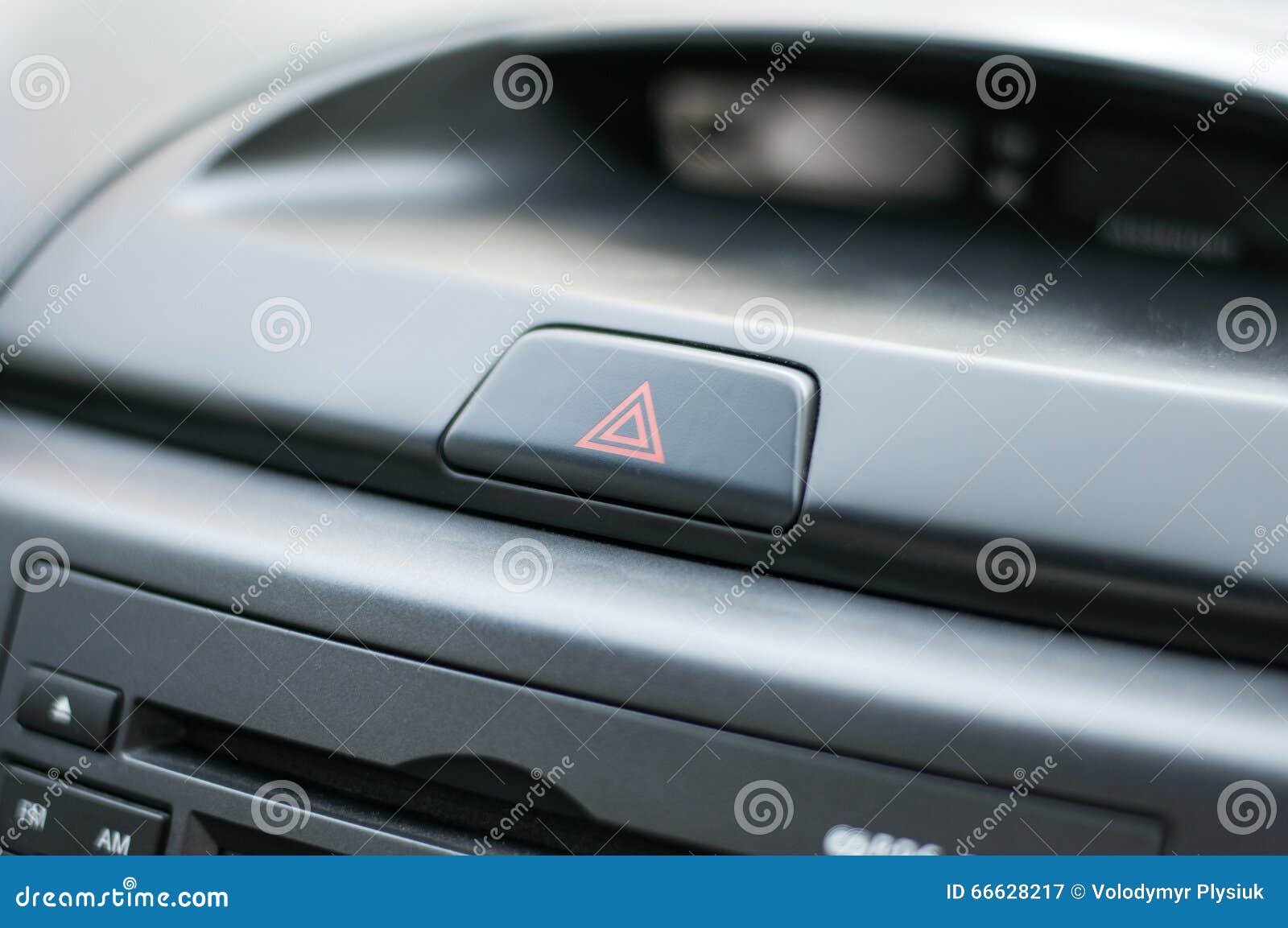 Closeup Emergency Stop Button in Car Stock Image Image of crash