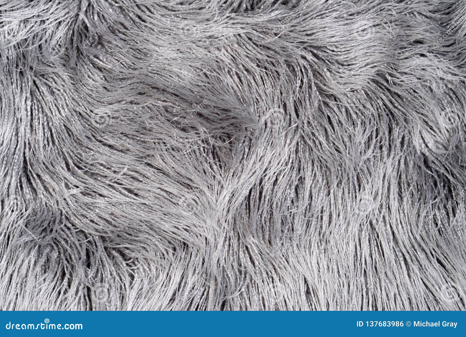 Fake Faux Fur Rug Background Stock Photo - Image of gray, grey: 137683986