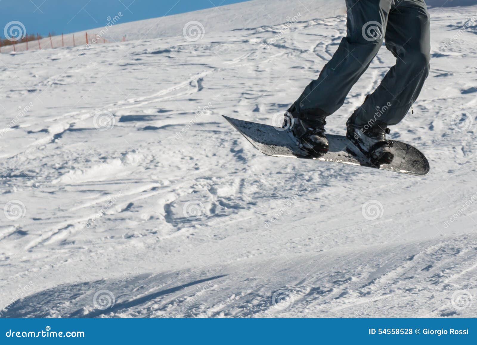 Closeup of Freestyle Snowboarder Jump Stock Photo Image of outdoor