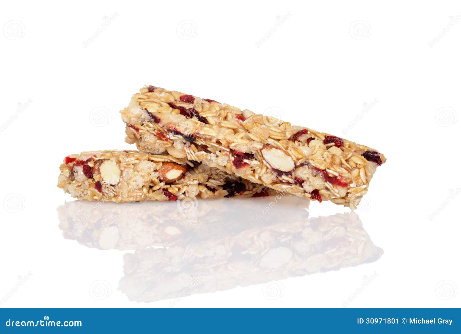 Closeup fruit granola bars stock image. Image of healthy 30971801