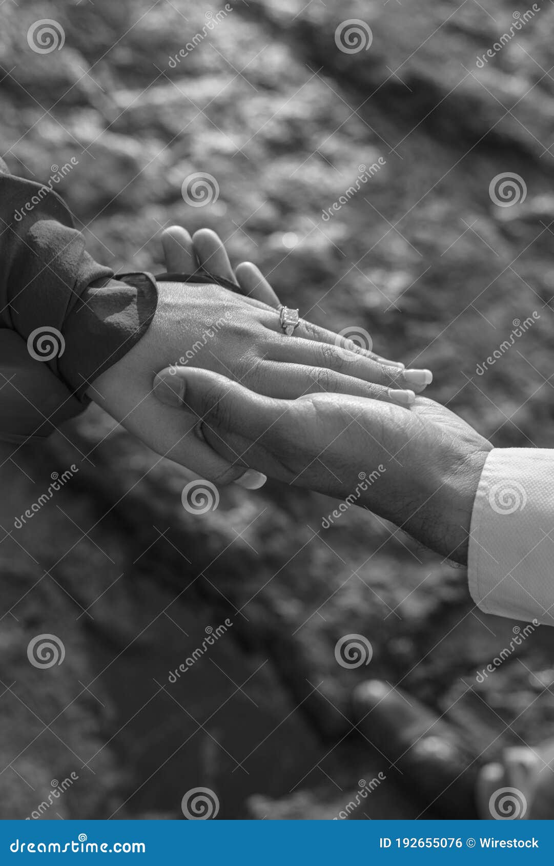 Photo of Couple Holding Hands Shot