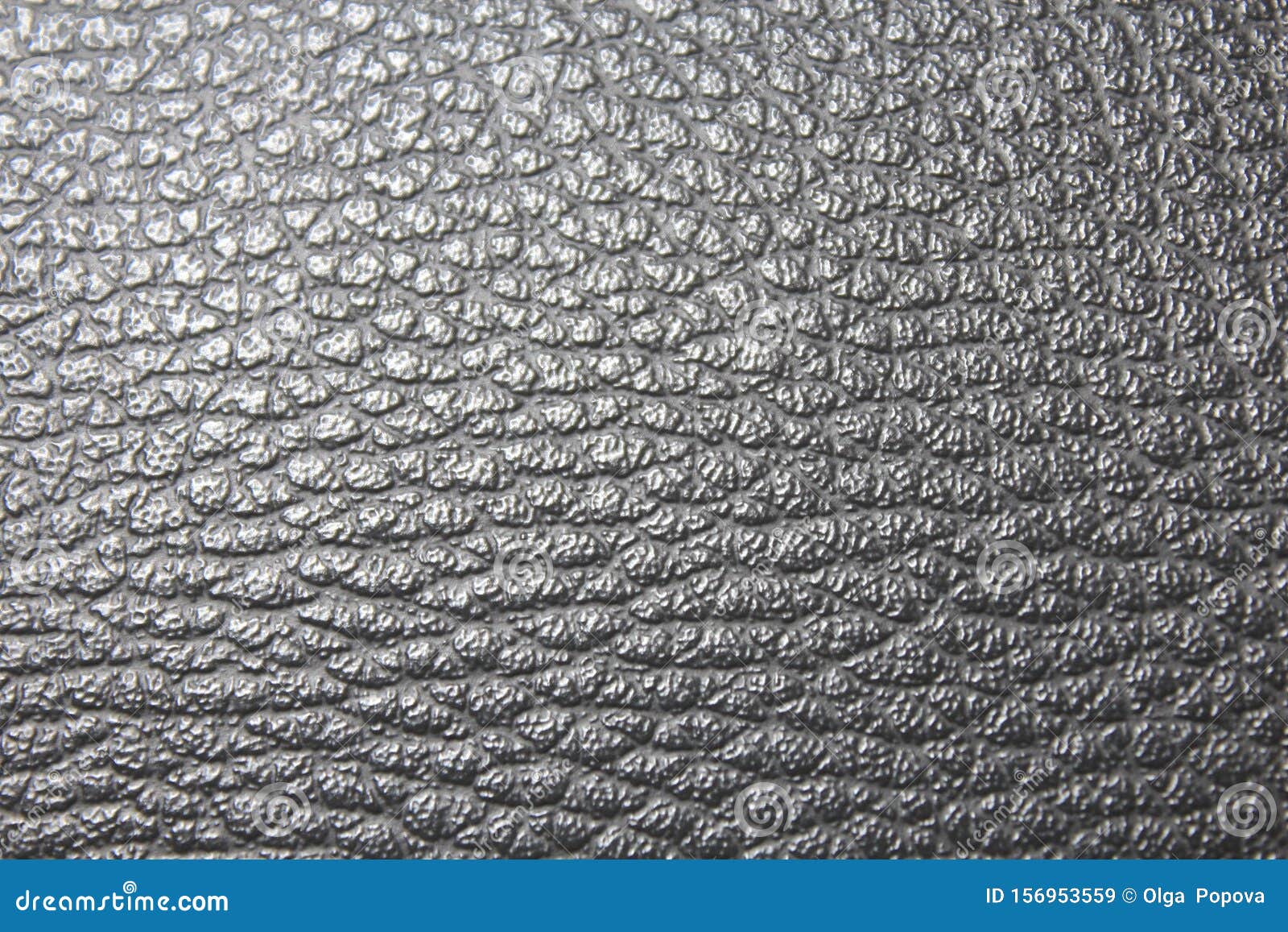 Premium - Colour Silver, Embossed foil leather