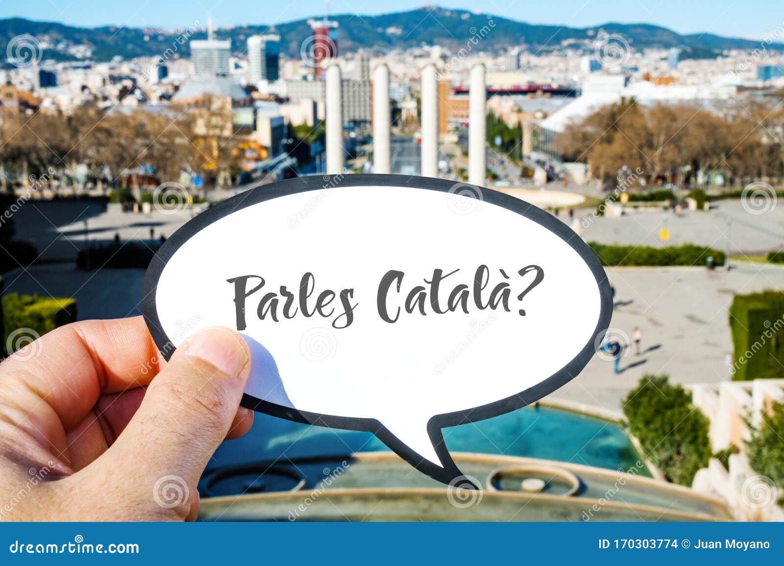 question do you speak catalan, in barcelona