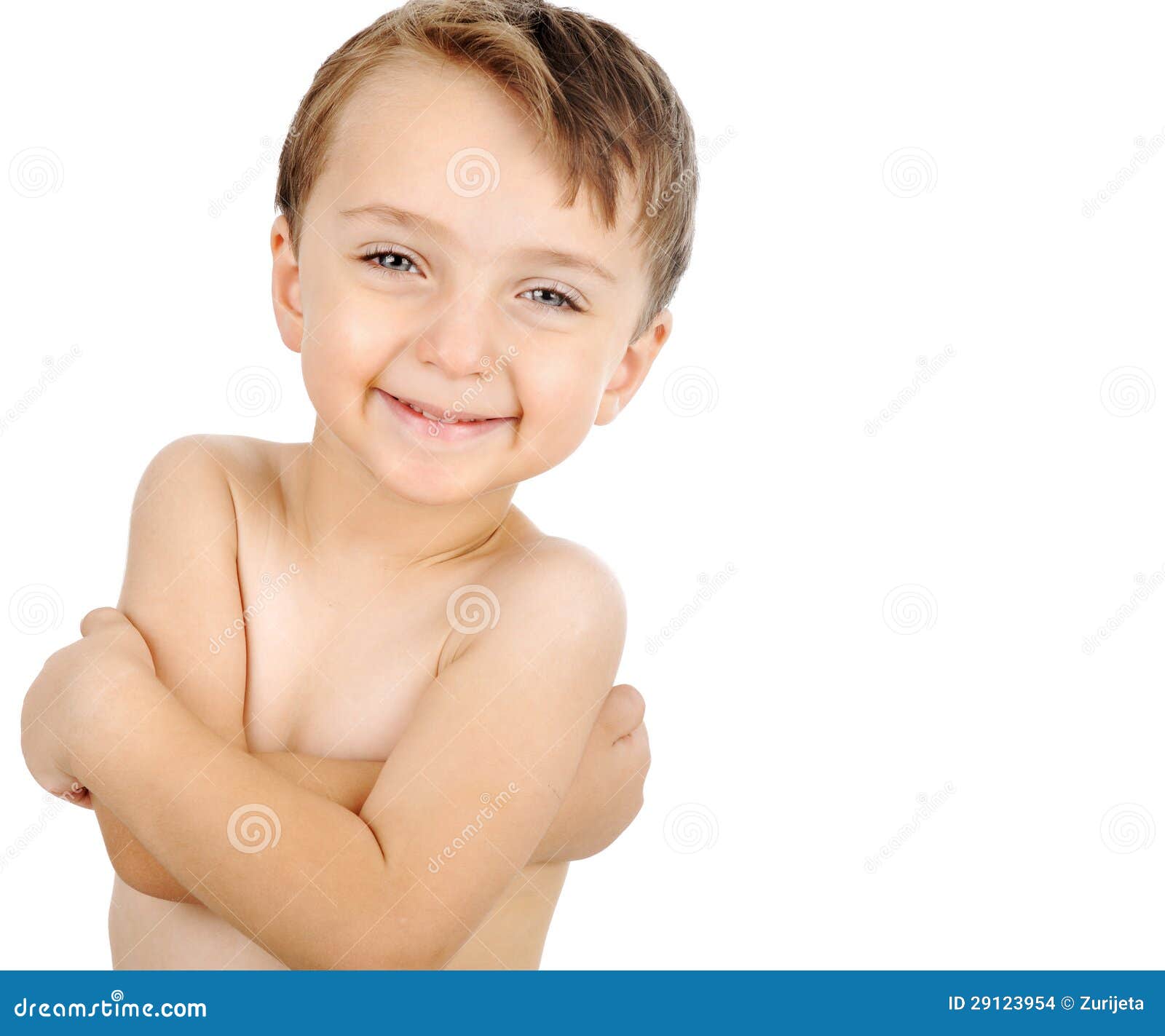 boy without shirt