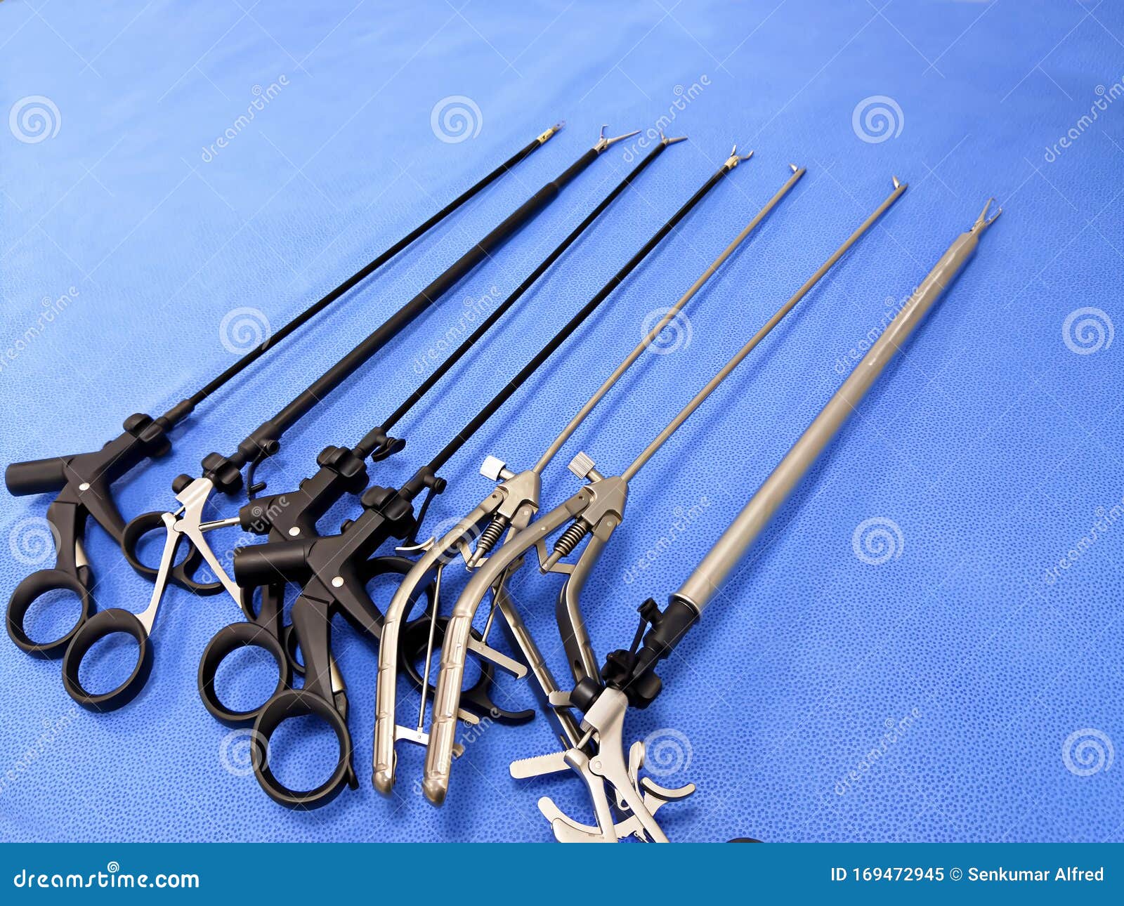 Laparoscopic Surgical Instruments Stock Image Image of arranged, hospital 169472945