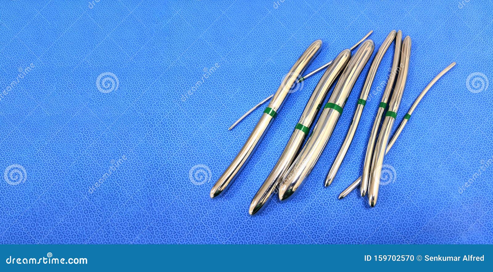 Uterine Dilator Set stock photo. Image of reusable, cura 159702570