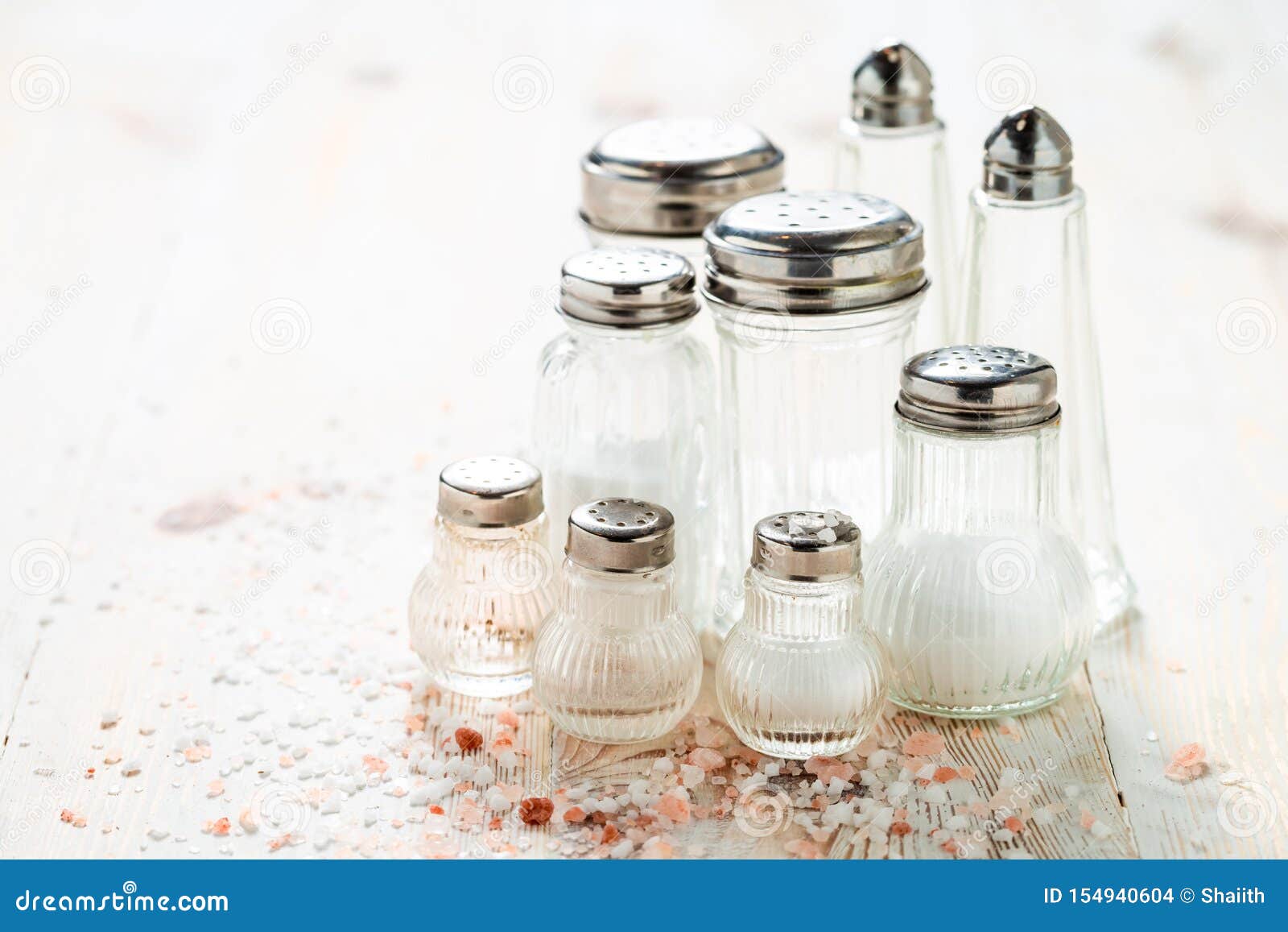 Closeup of Iodized Salt in Salt Cellar Stock Photo Image of sodium