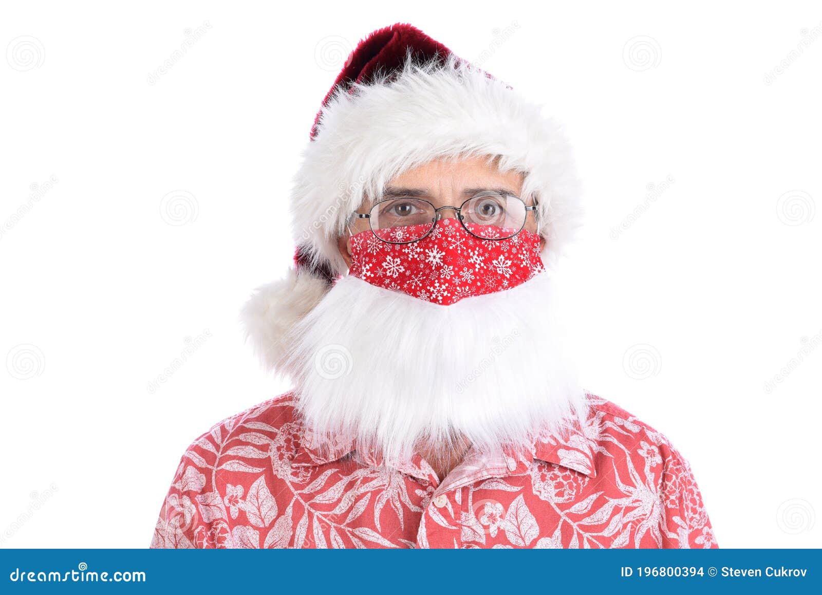 hawaiian santa costume