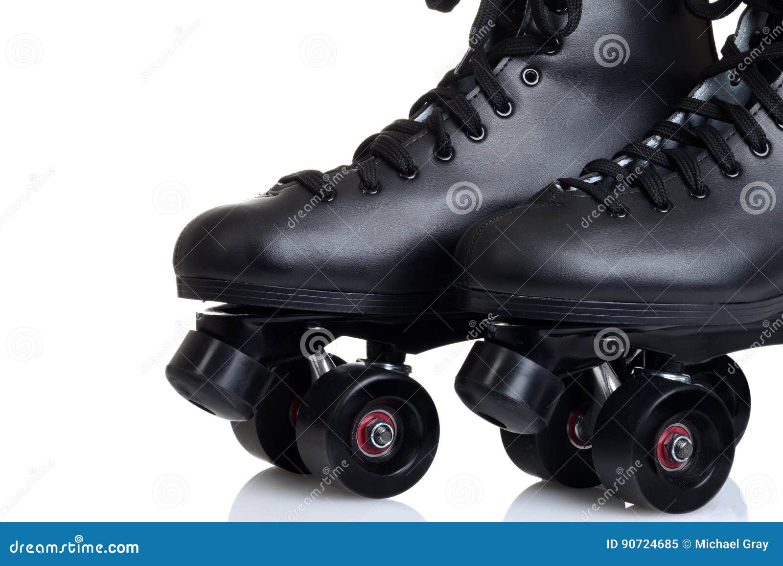 Closeup Men`s Quad Roller Skates Stock Image Image of artistic
