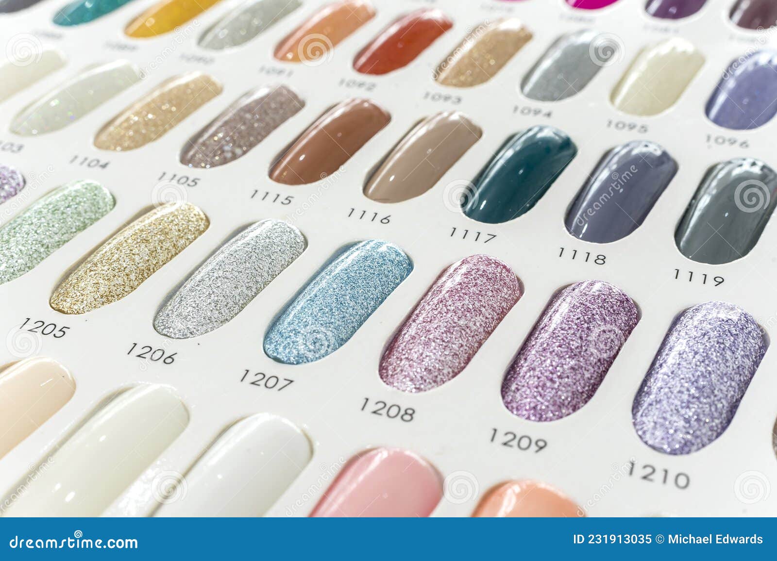 6. Nugenesis Nail Powder Color Chart - wide 5