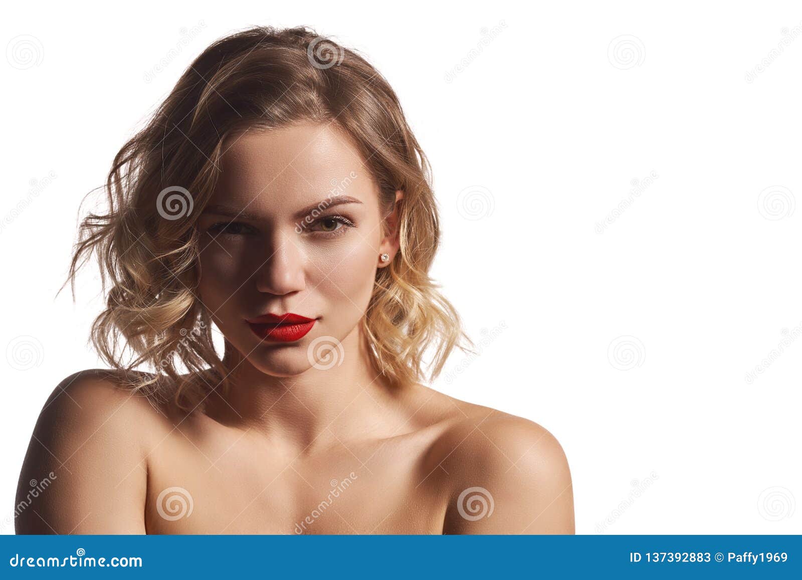 Closeup Of Naked Beautiful Woman Posing Stock Image Image Of Lady Complexion 137392883